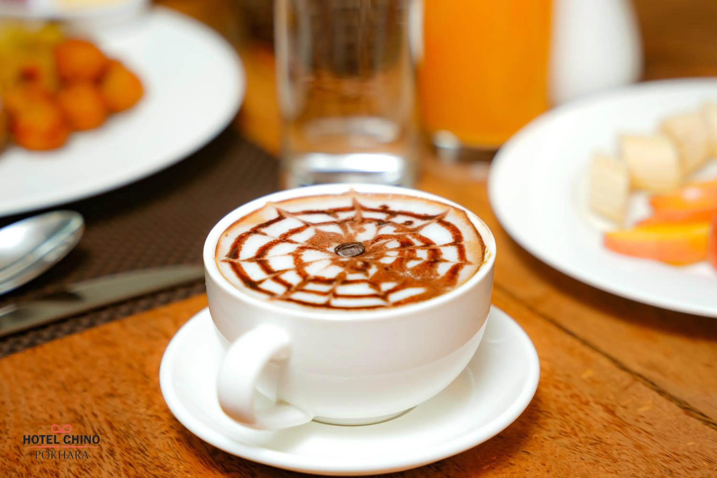 Breakfast in Hotel Chino Pokhara