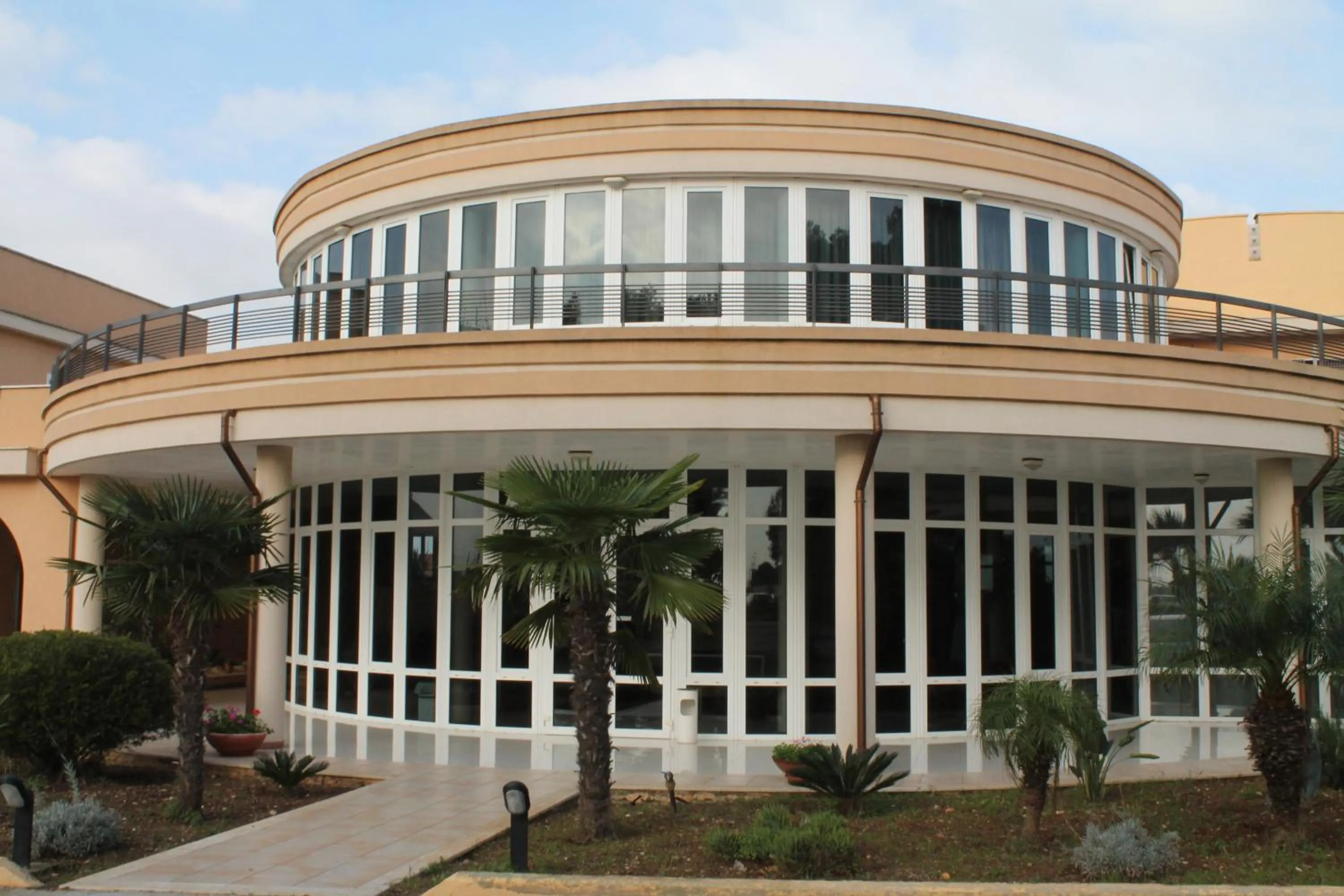 Facade/entrance in Hotel Minerva