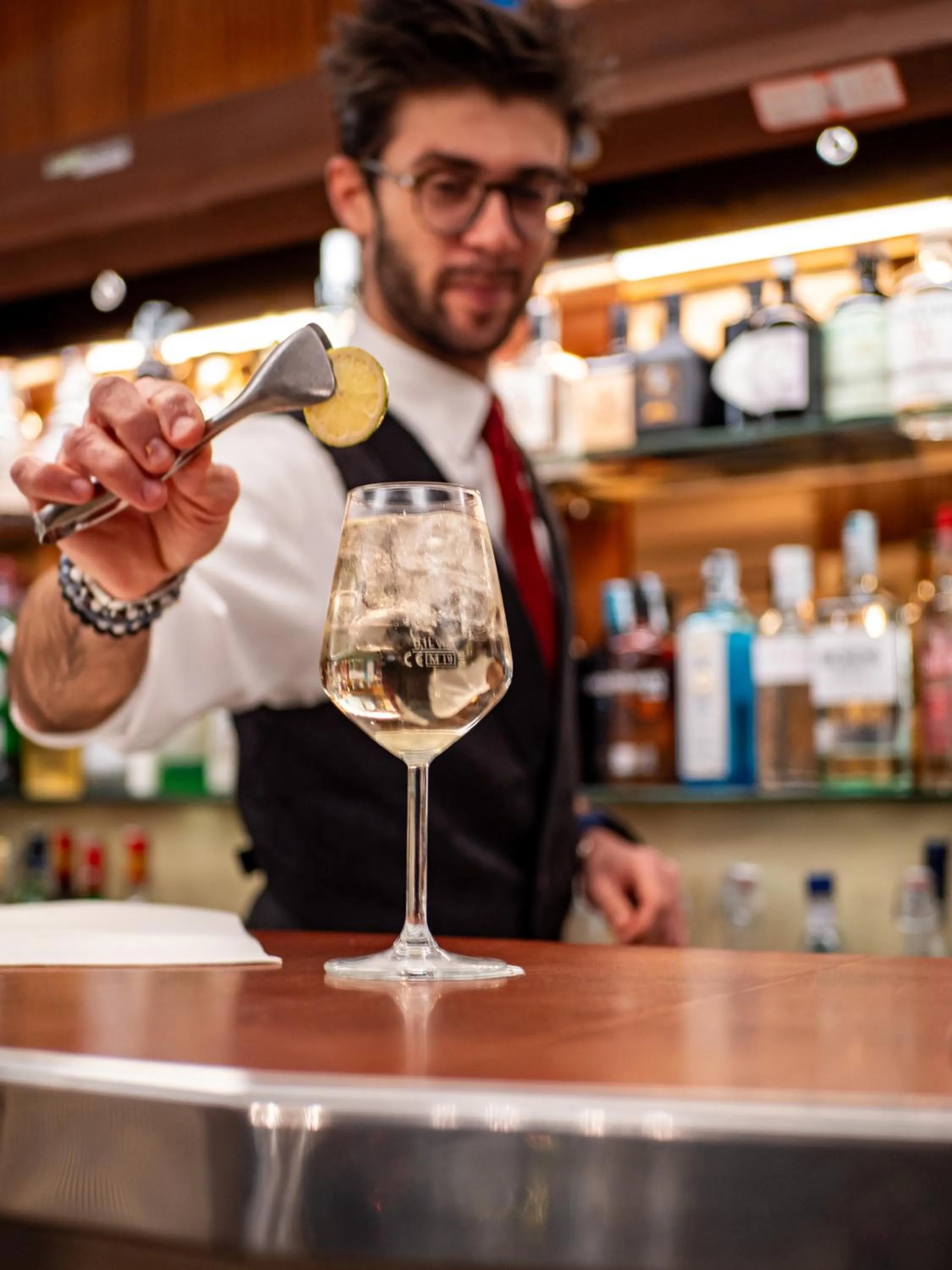 Restaurant/places to eat in Grand Hotel Duomo