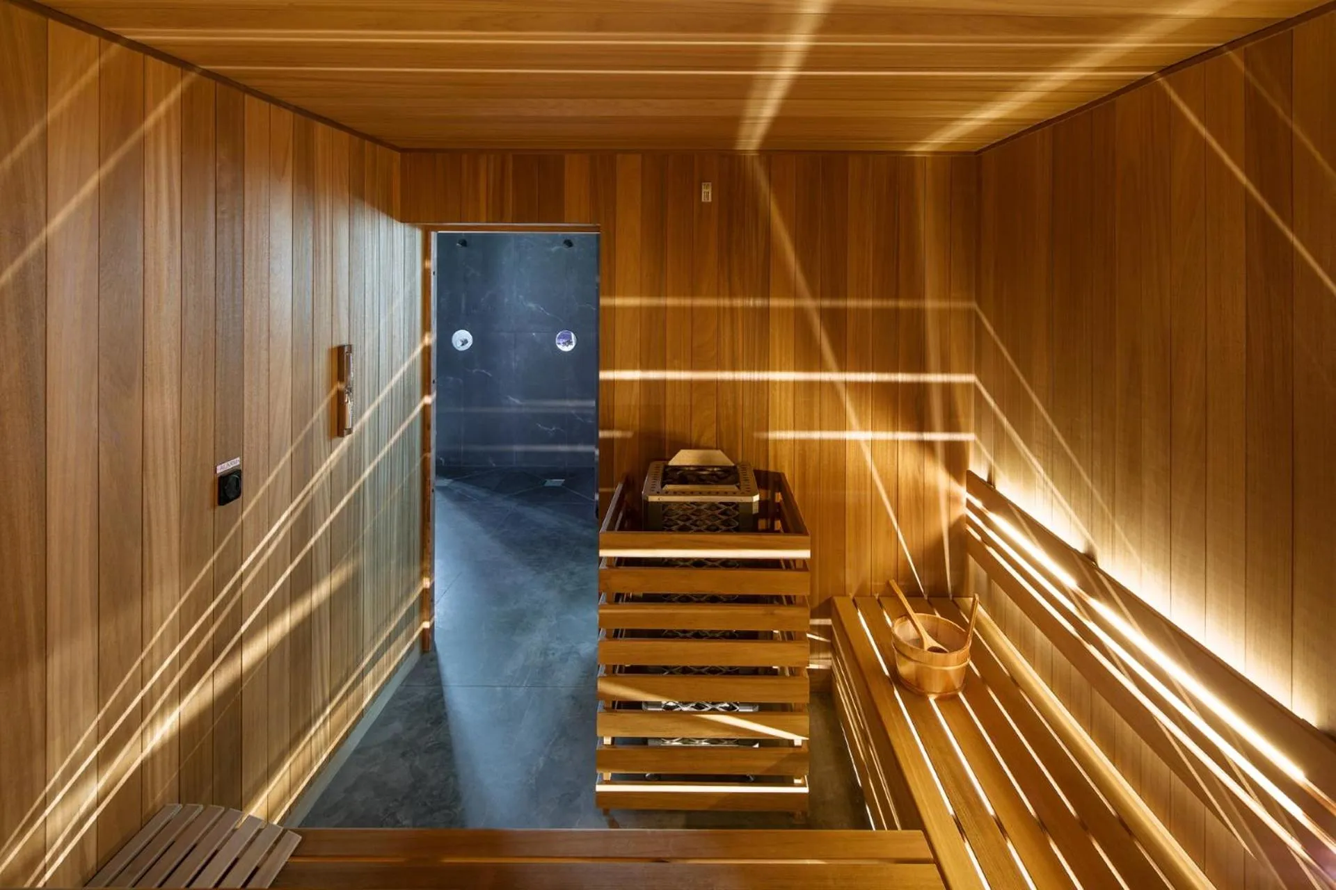 Sauna in Hotel Saltic Resort & Spa Łeba