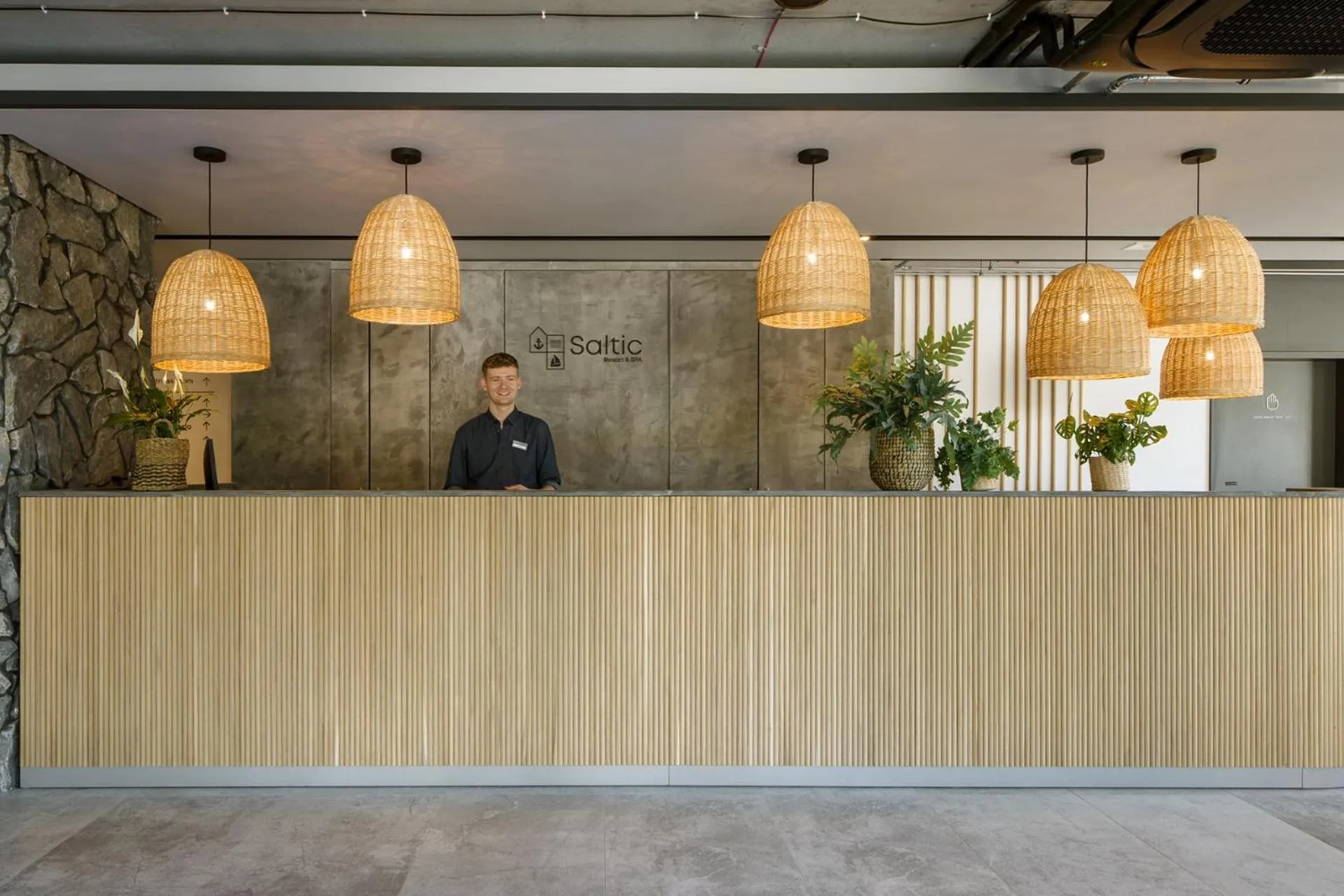 Lobby or reception in Hotel Saltic Resort & Spa Łeba