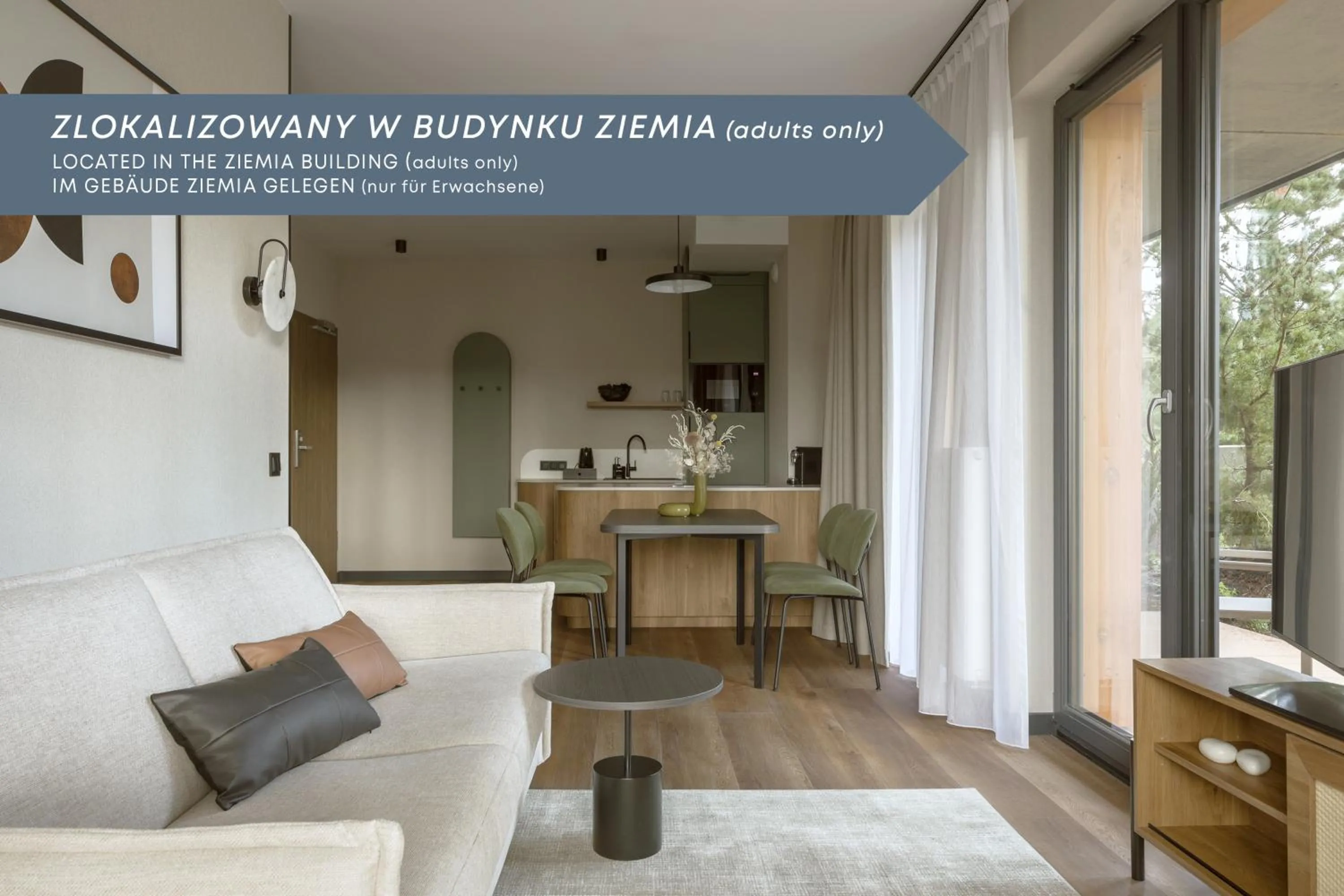 Living room in Hotel Saltic Resort & Spa Łeba