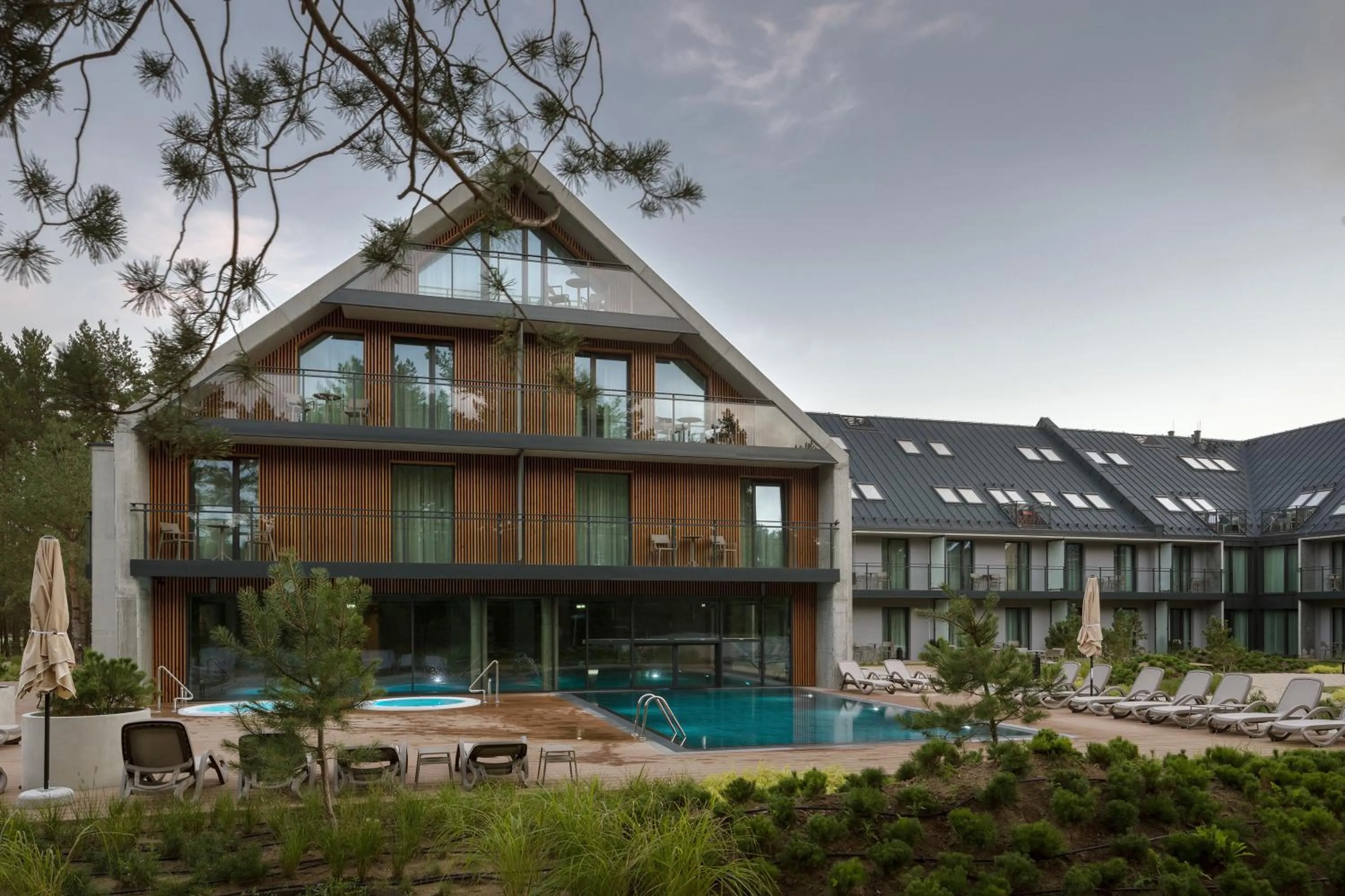 Pool view in Hotel Saltic Resort & Spa Łeba