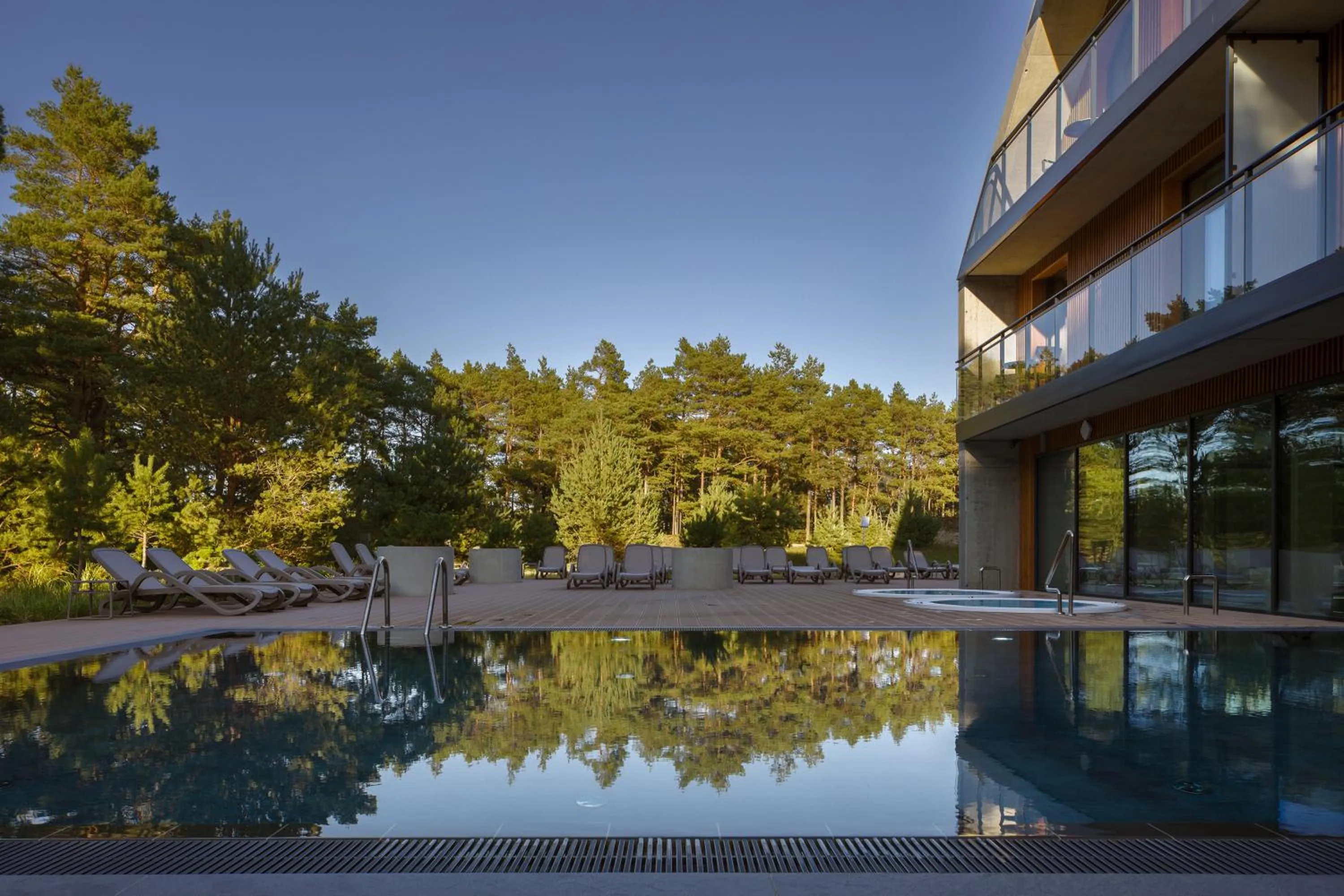 Pool view in Hotel Saltic Resort & Spa Łeba