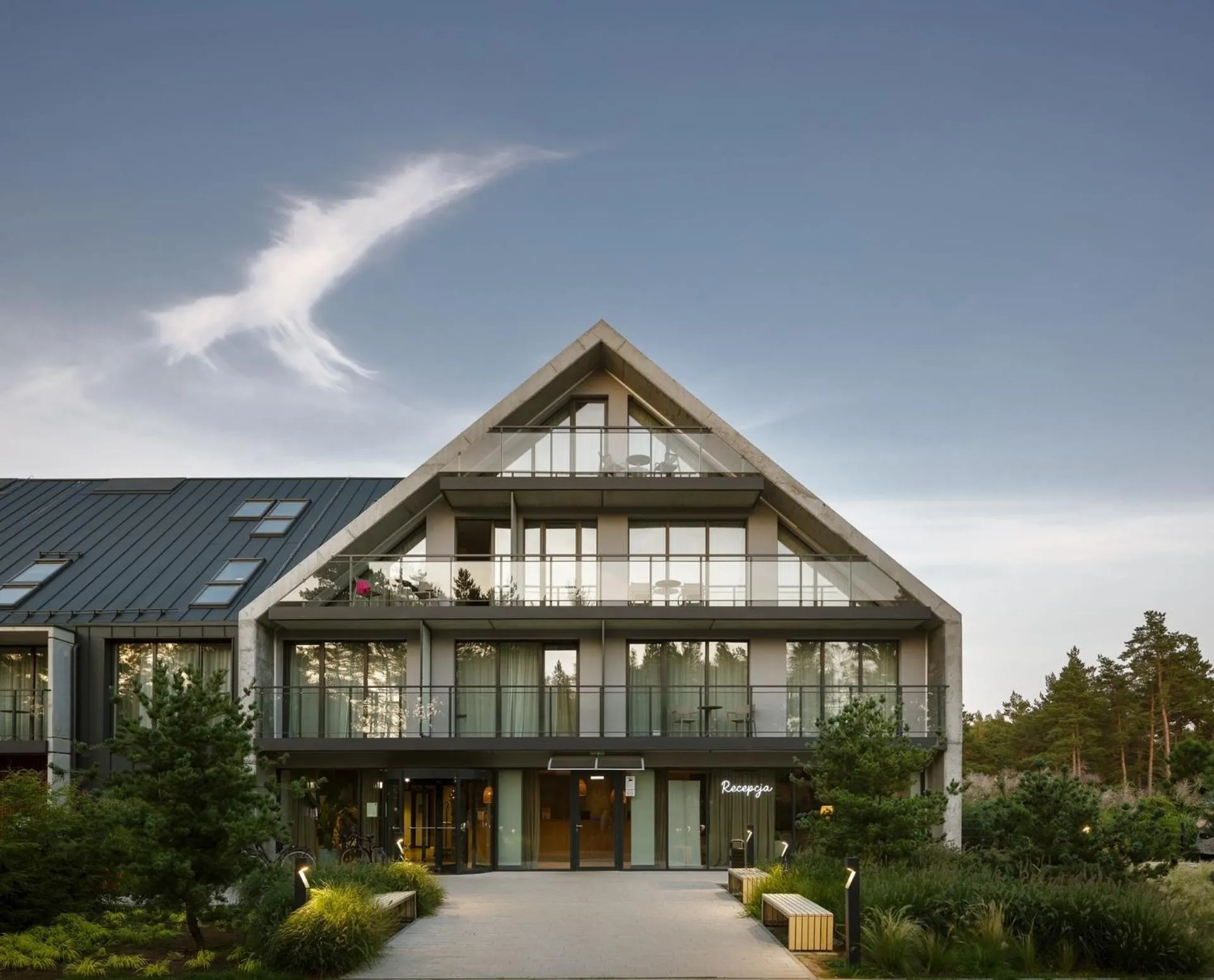 Property building in Hotel Saltic Resort & Spa Łeba