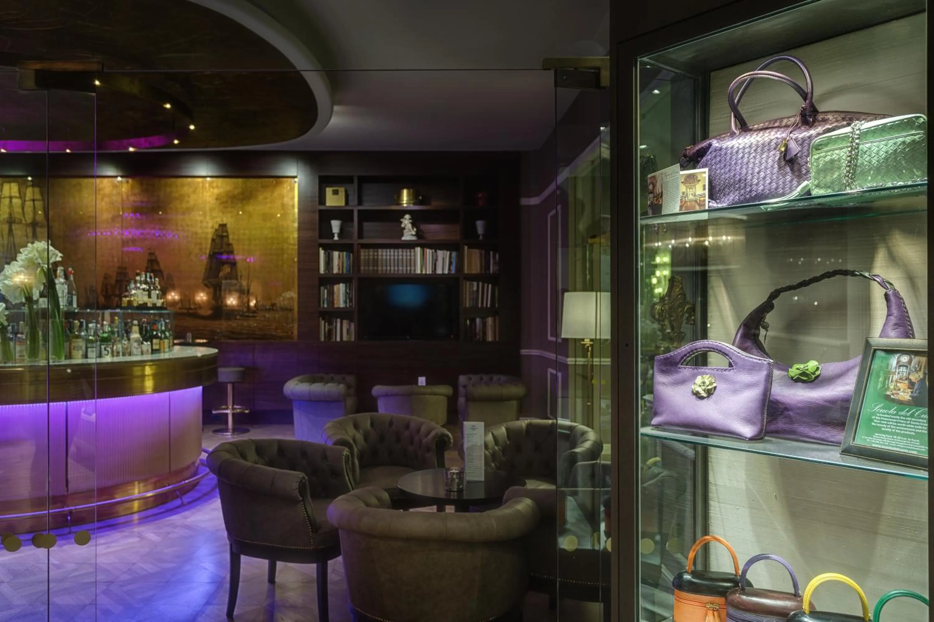 Lounge or bar in Plaza Hotel Lucchesi