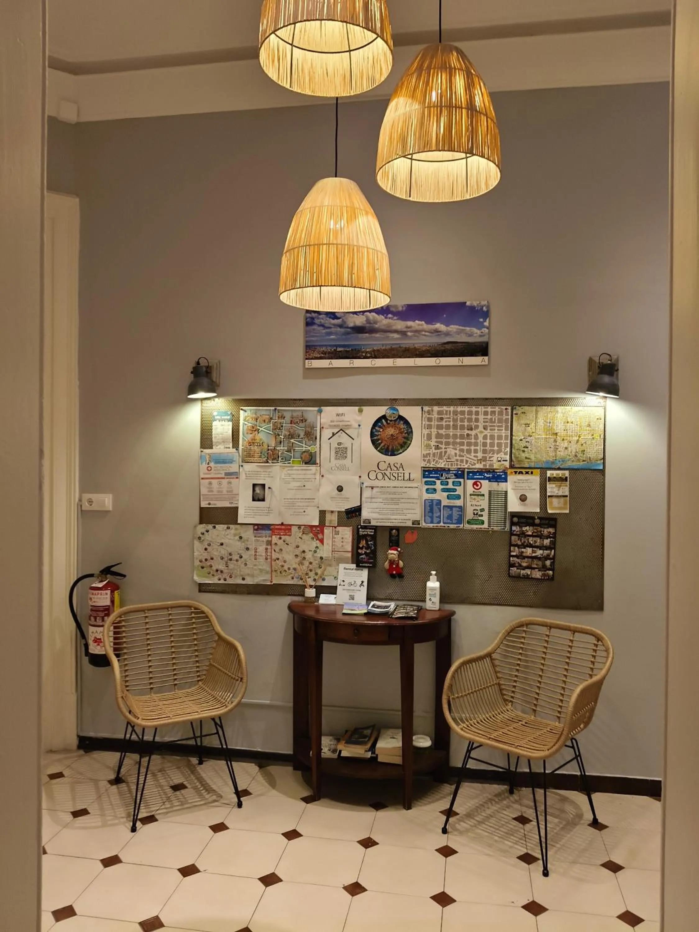 Lobby or reception in Casa Consell Bailen, Guest House