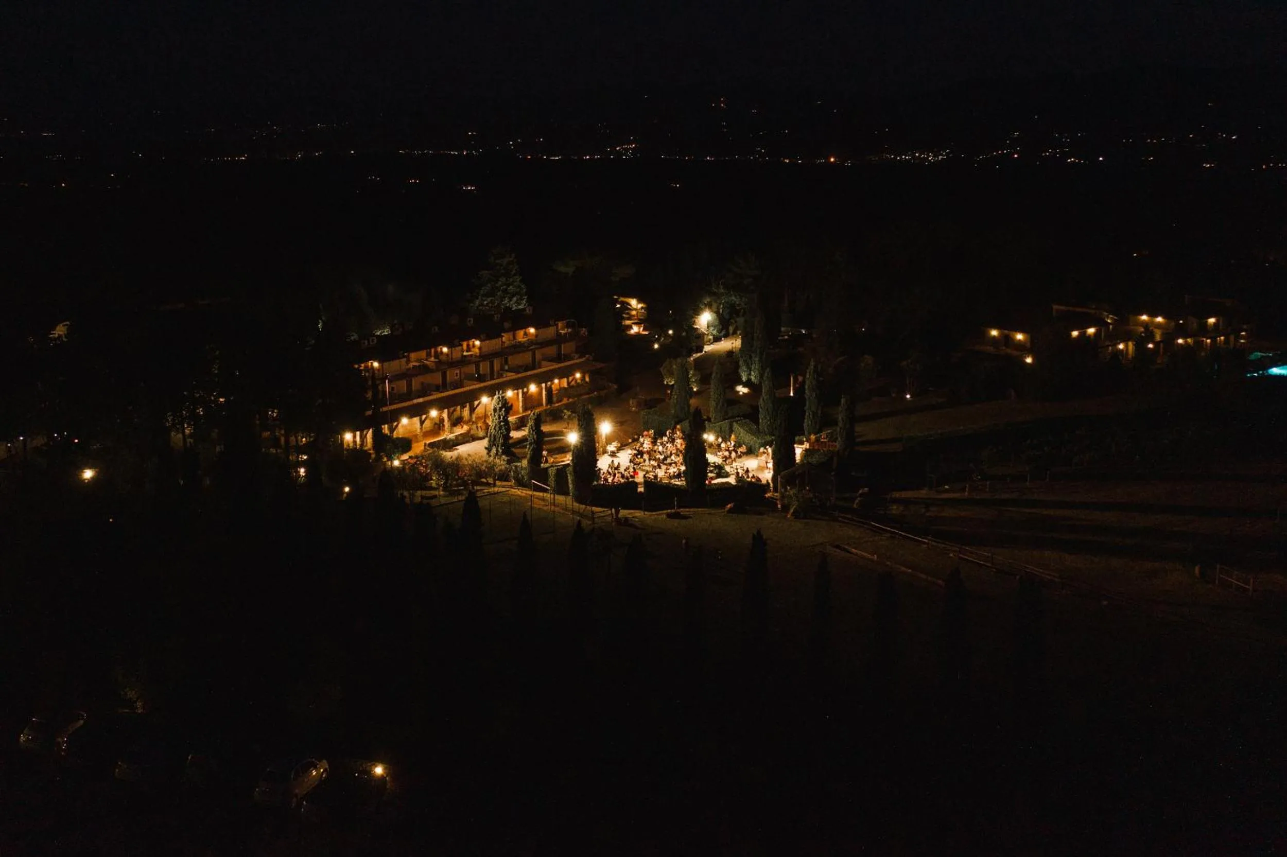 Natural landscape in Fattoria Degli Usignoli