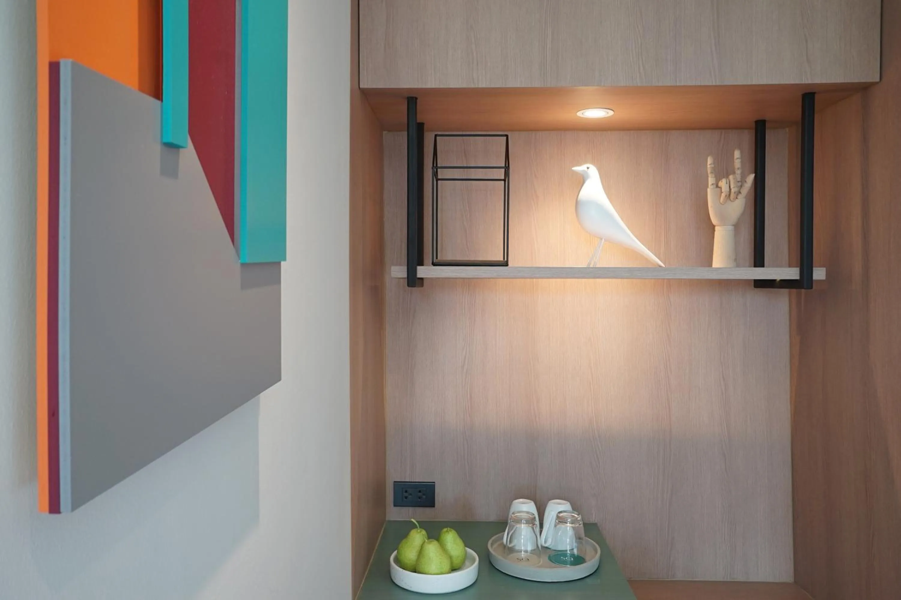 Decorative detail in SQ Boutique Hotel