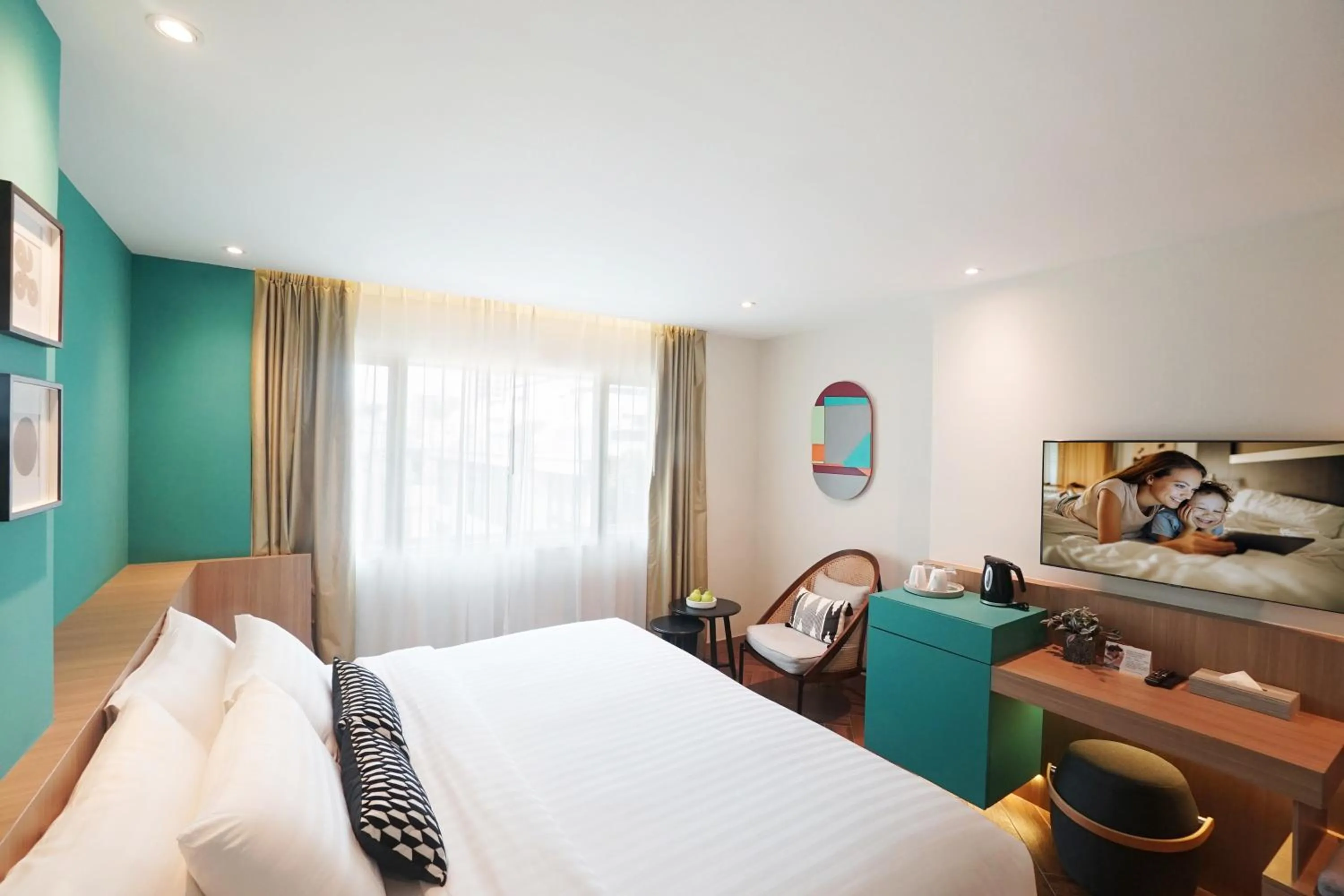 Bedroom, Bed in SQ Boutique Hotel