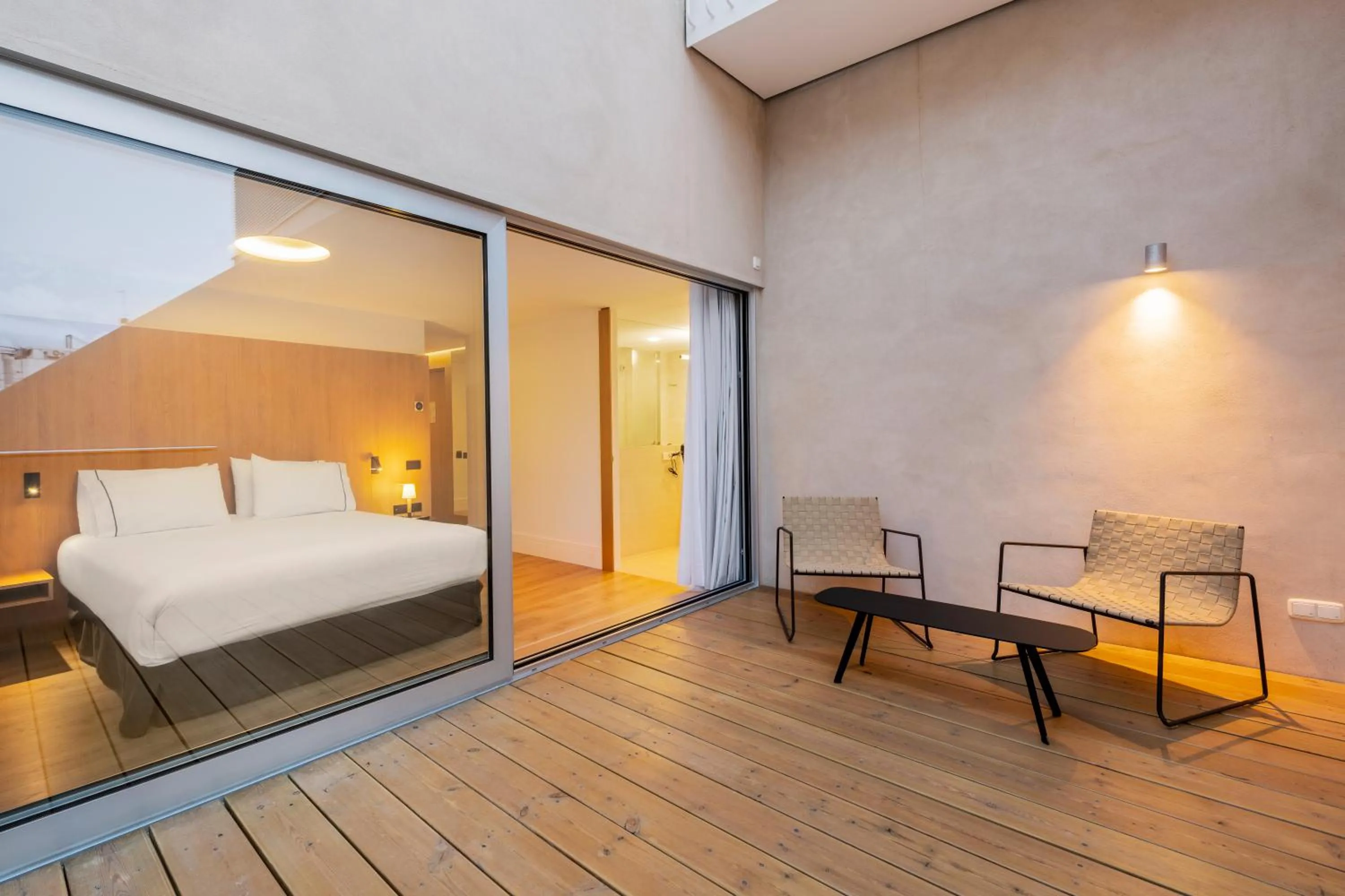 Balcony/Terrace, Bed in Eurostars Pórtico Alicante