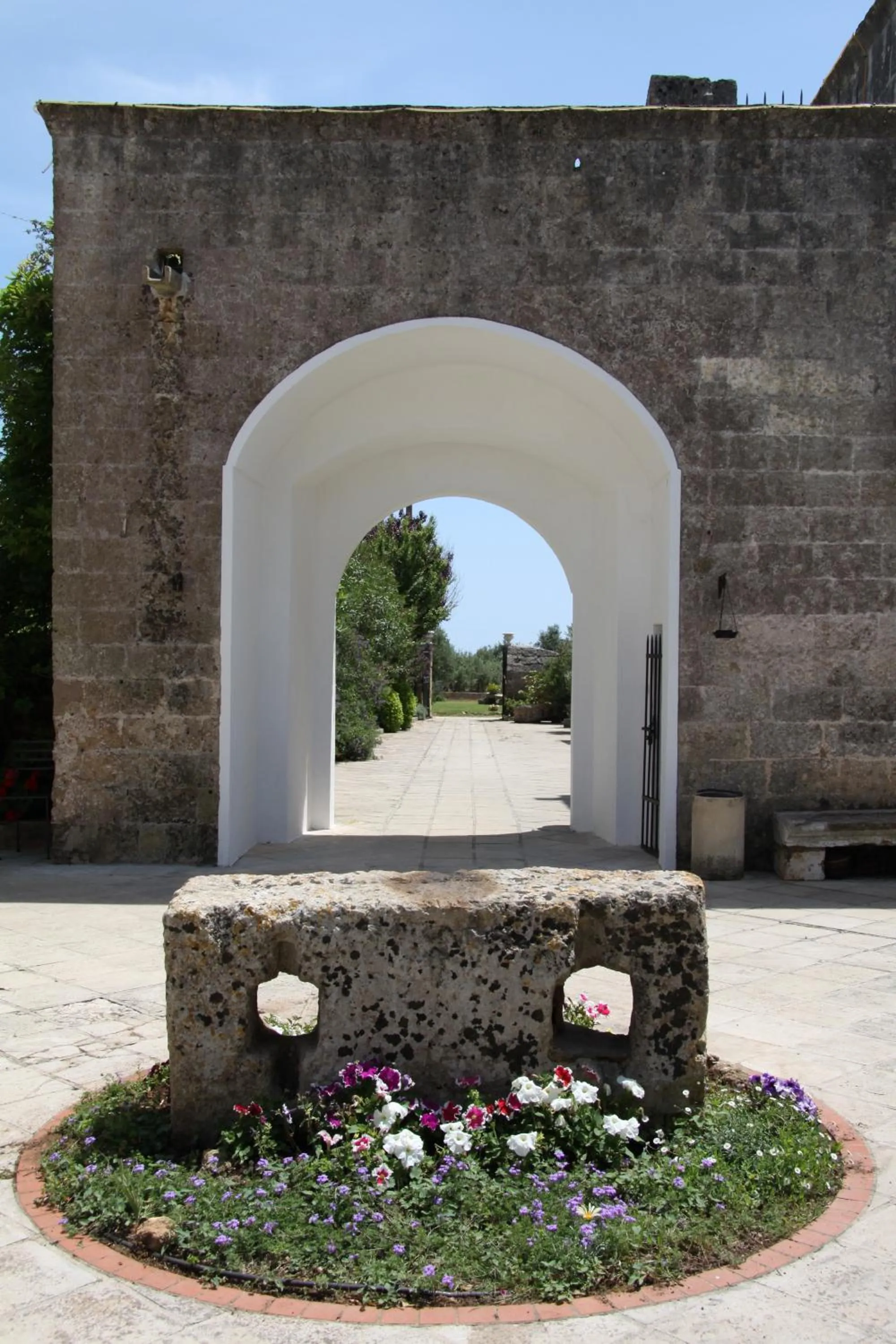 Facade/entrance in RELAIS MASSERIA CASINA DEI CARI