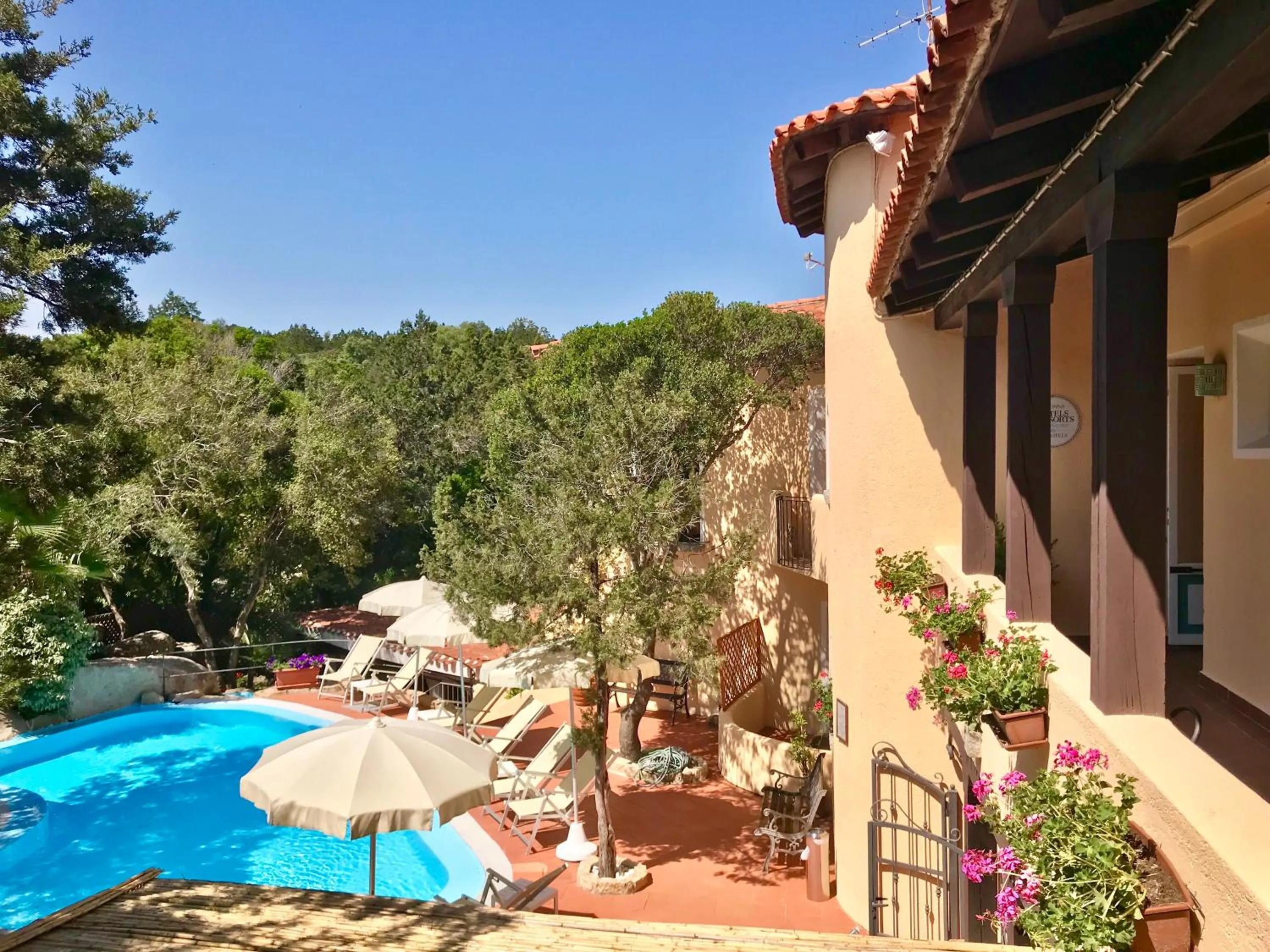 Swimming pool in Hotel Colonna San Marco