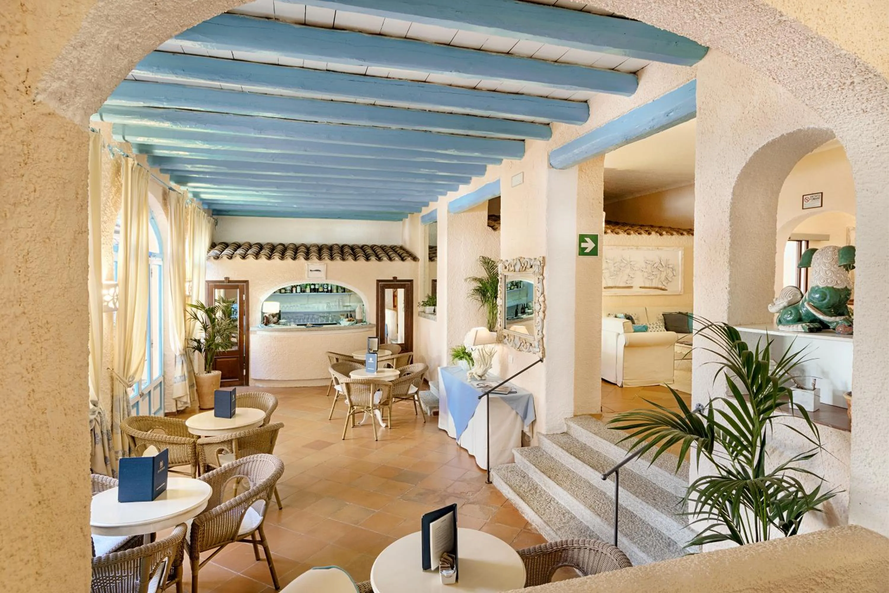 Patio in Hotel Colonna San Marco