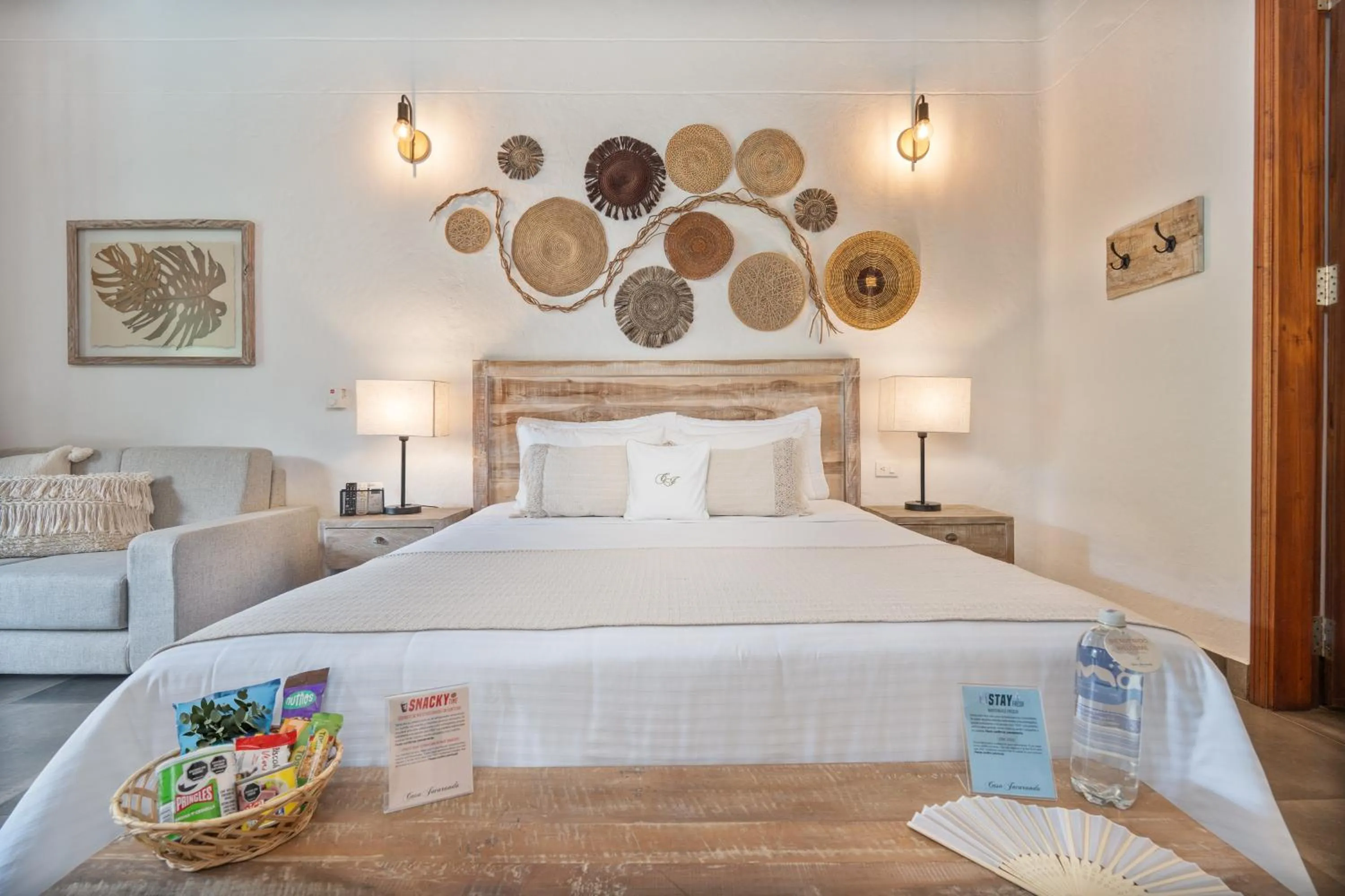 Bed in Casa Jacaranda Hotel Boutique -Cauca Viejo- Mayores de 14 años