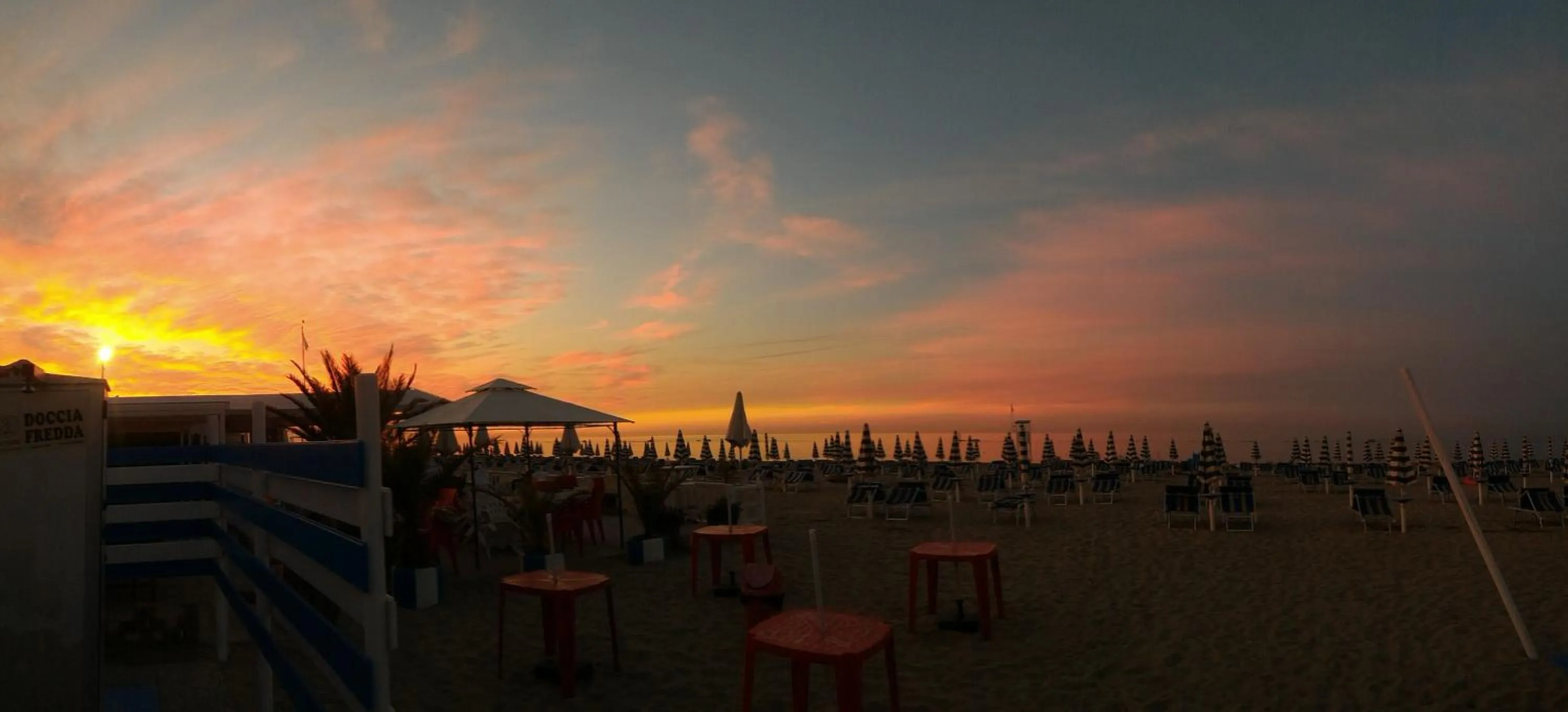 Beach in Hotel Miramare