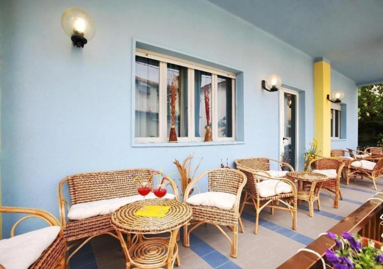 Patio in Hotel Miramare