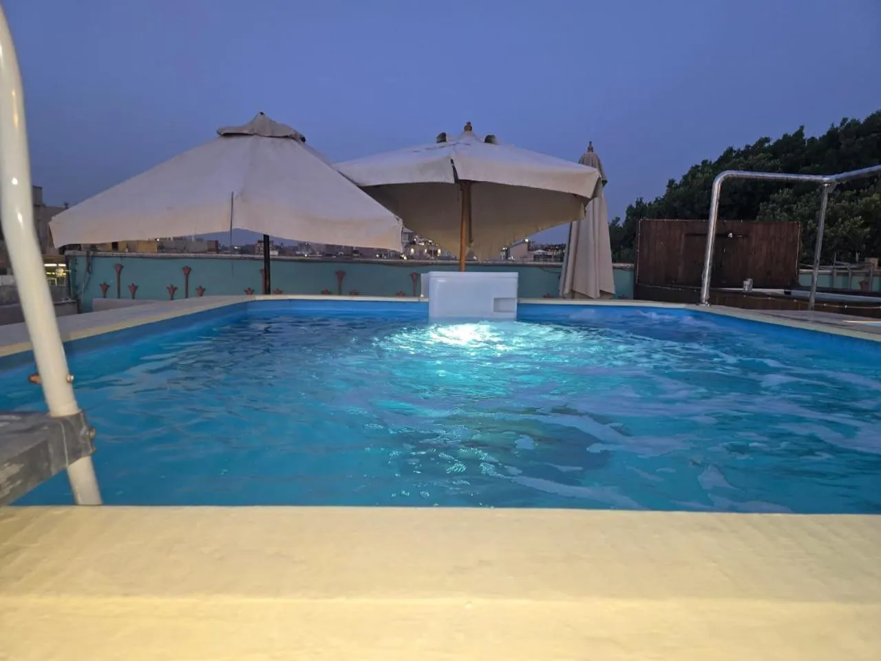 Pool view in Pyramids Height Hotel & Pyramids Master Scene Rooftop