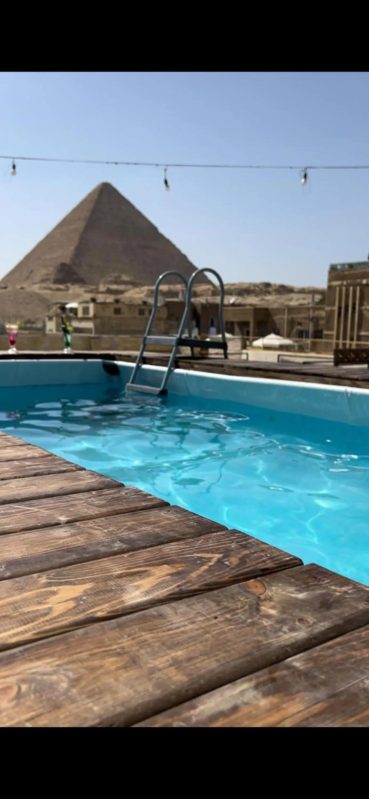 Mountain view in Pyramids Height Hotel & Pyramids Master Scene Rooftop