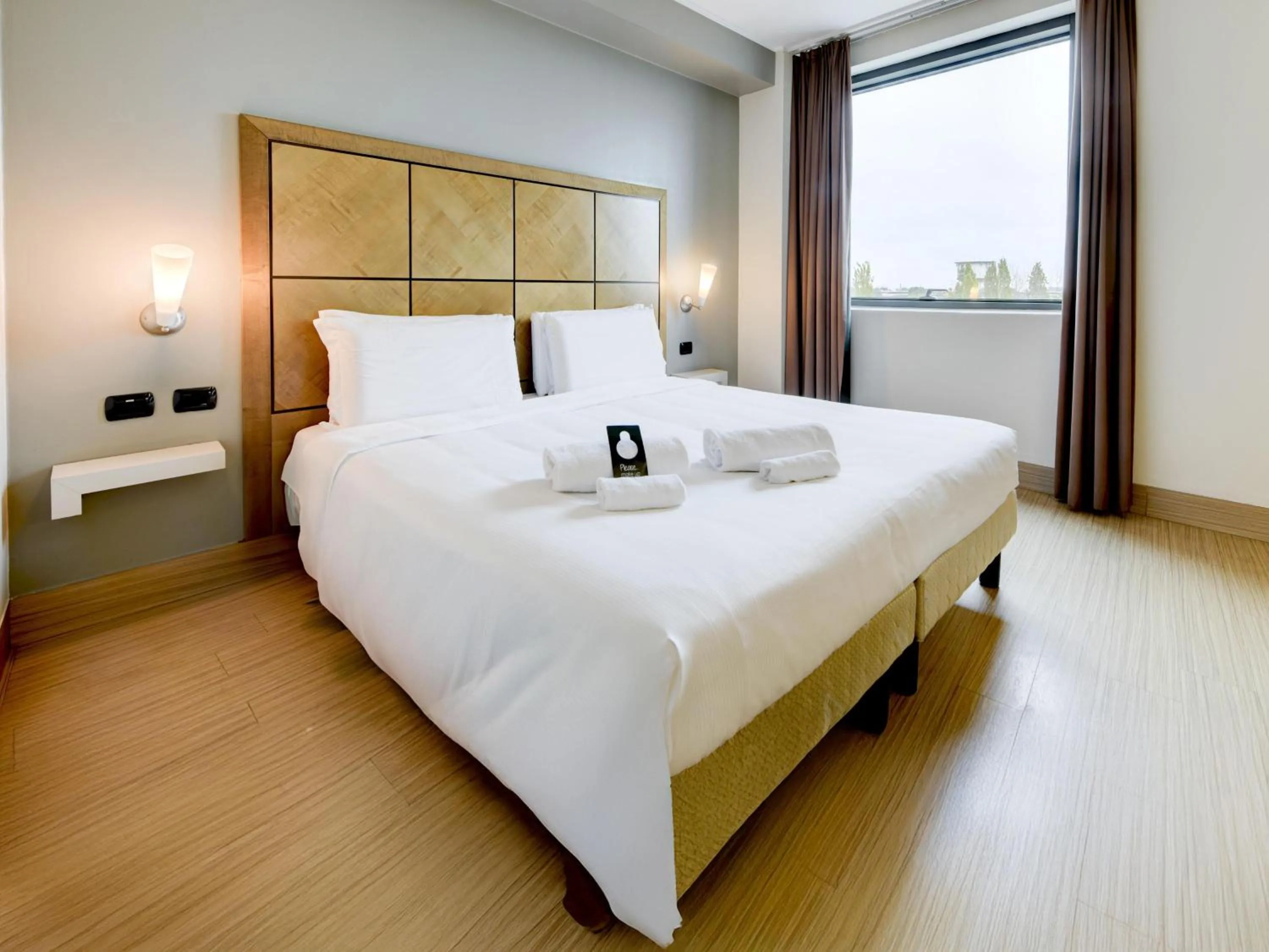 Photo of the whole room, Bed in B&B HOTEL Padova