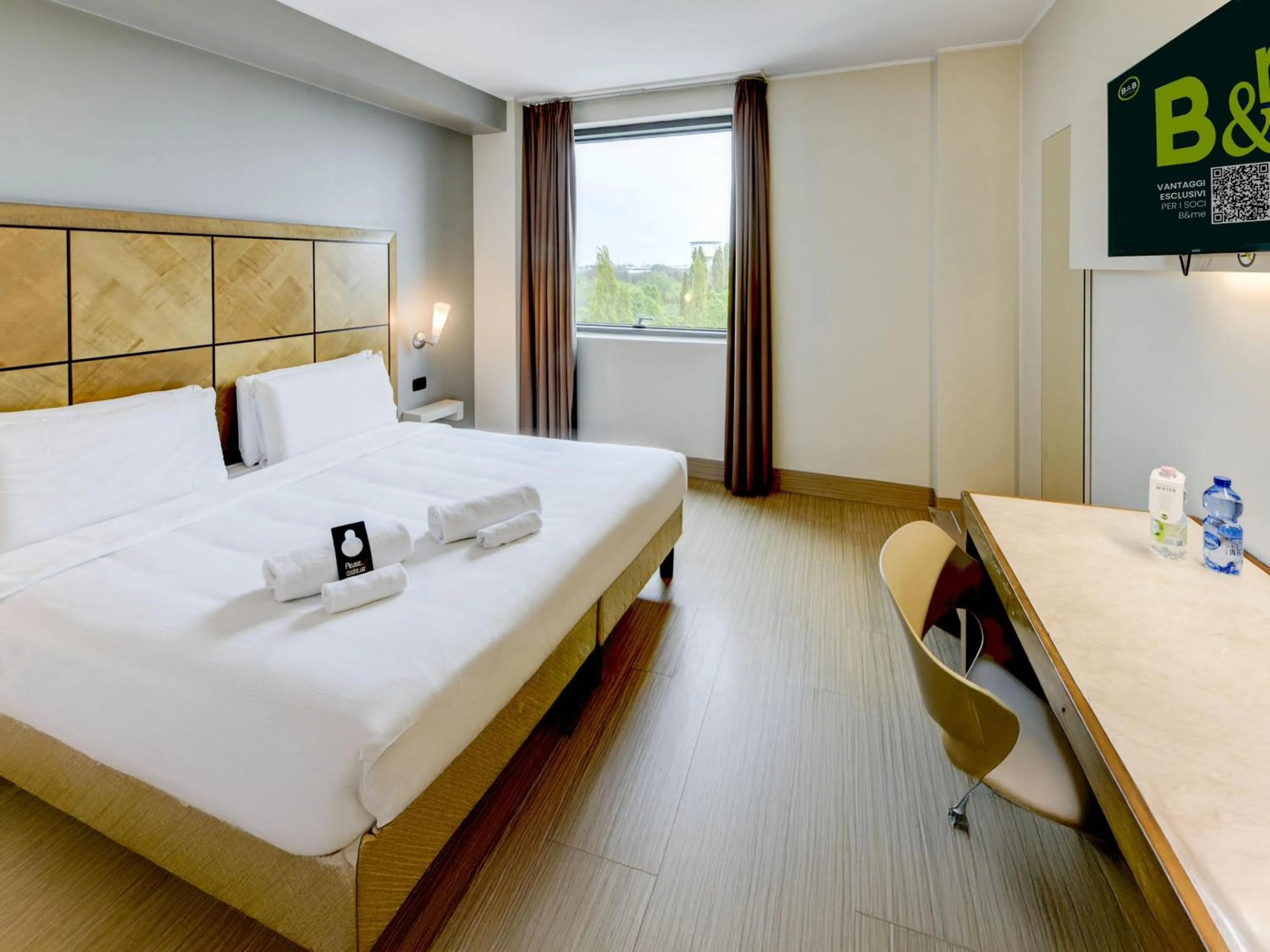 Photo of the whole room, Bed in B&B HOTEL Padova