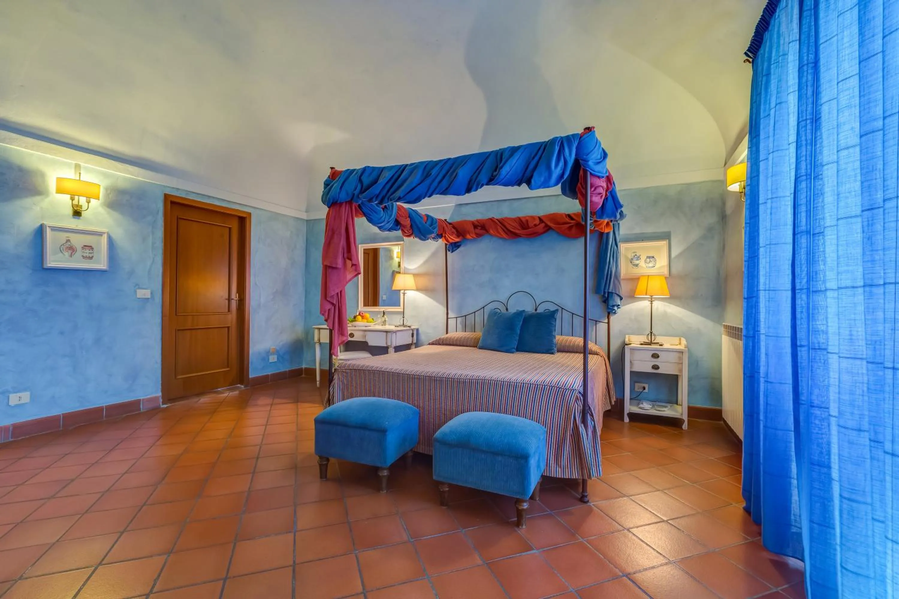 Bed in La Casa delle Monache Country Resort