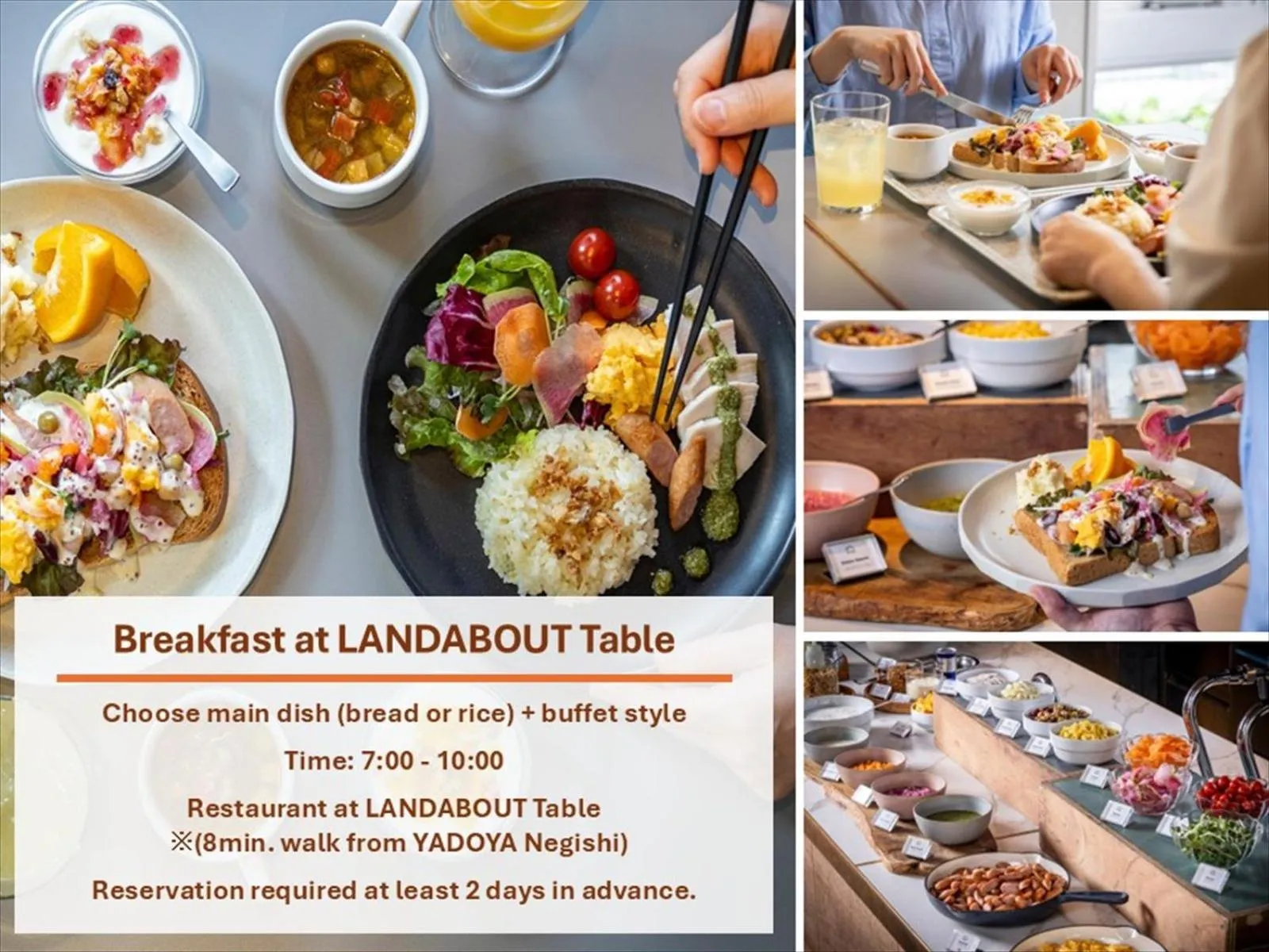 Breakfast in YADOYA Negishi