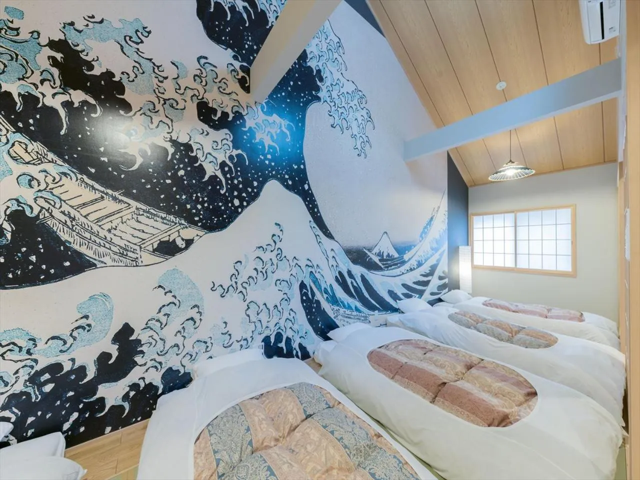 Bedroom, Bed in YADOYA Negishi