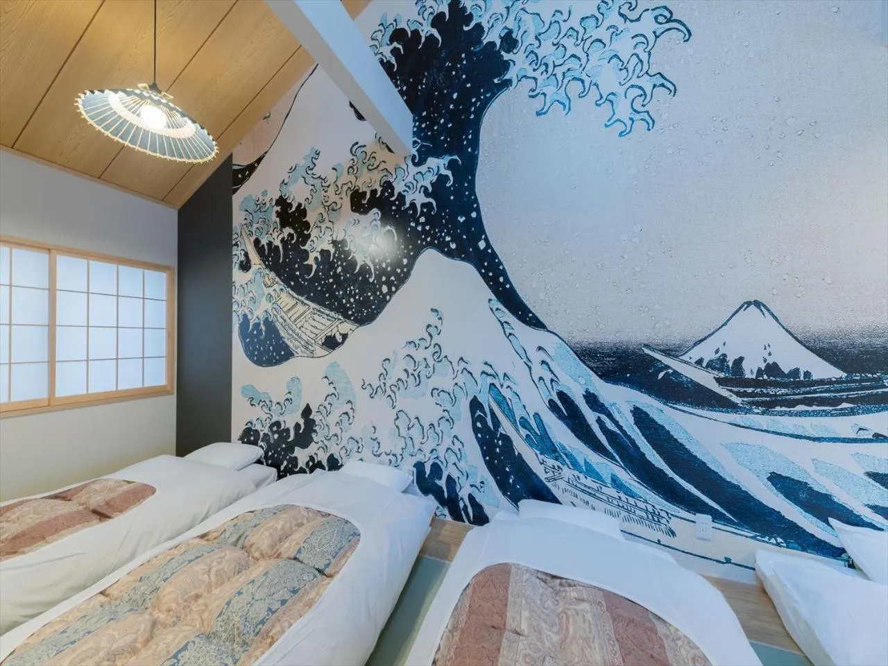 Bedroom, Bed in YADOYA Negishi