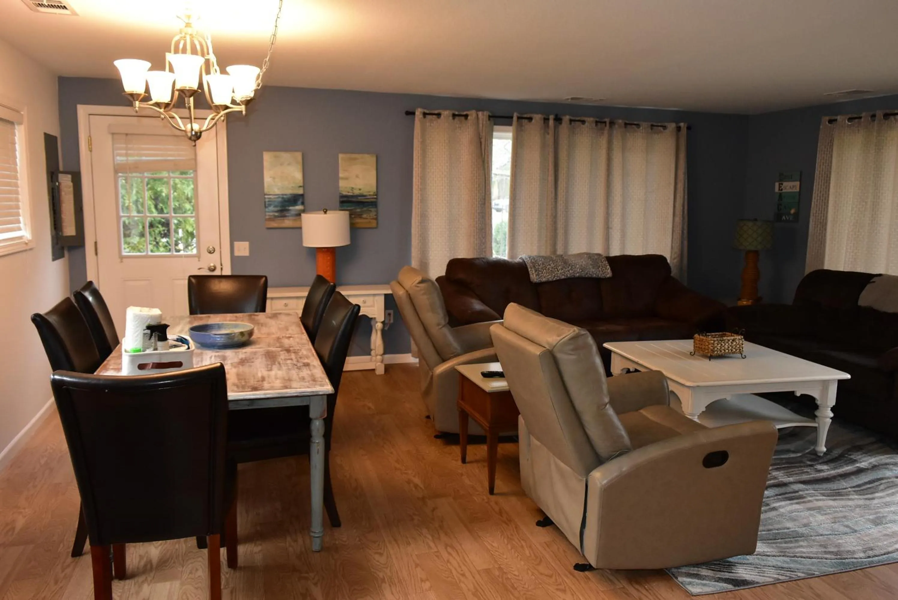 Living room in Sunrise Beach Oscoda @ Surfside