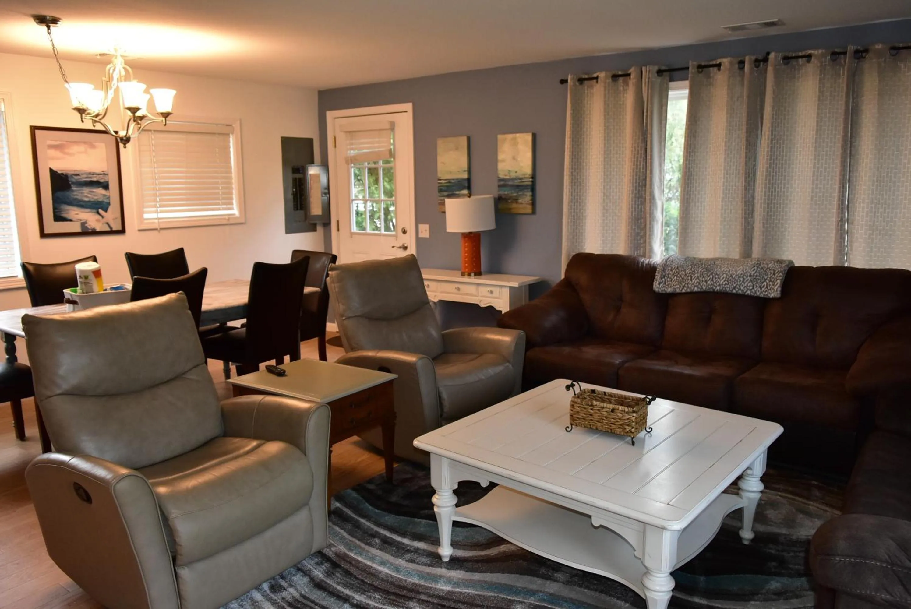 Living room in Sunrise Beach Oscoda @ Surfside