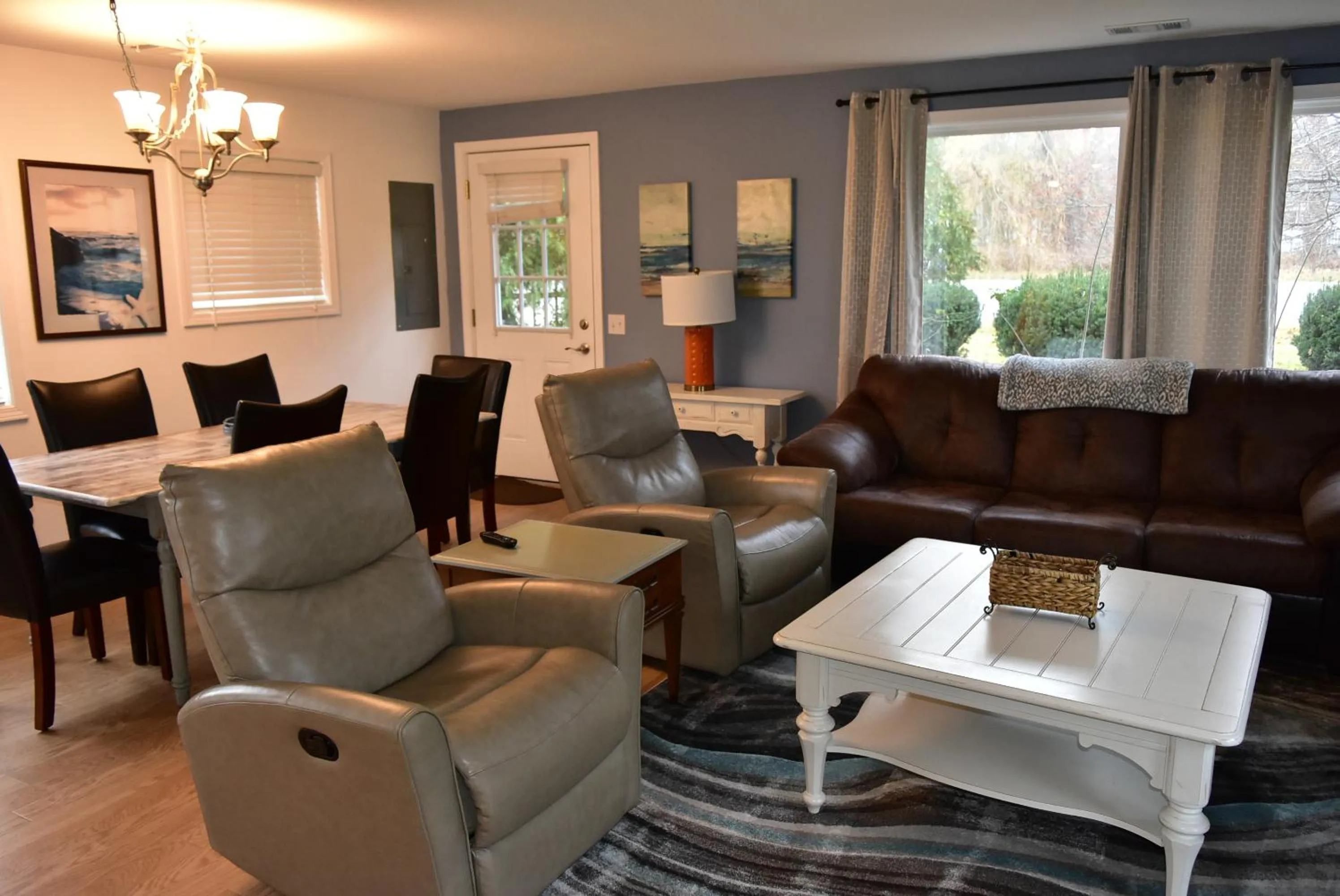 Living room in Sunrise Beach Oscoda @ Surfside