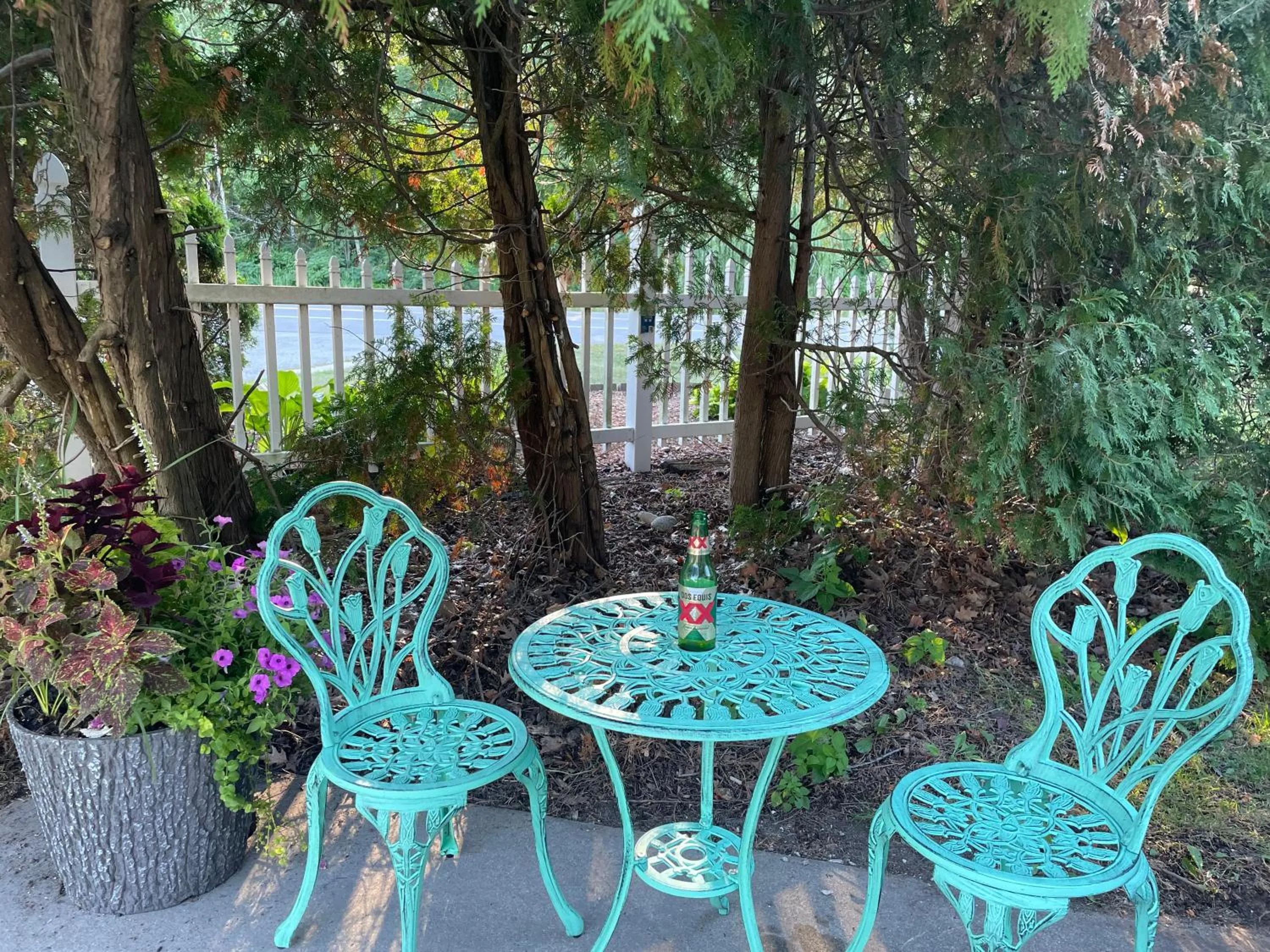 Patio in Sunrise Beach Oscoda @ Surfside