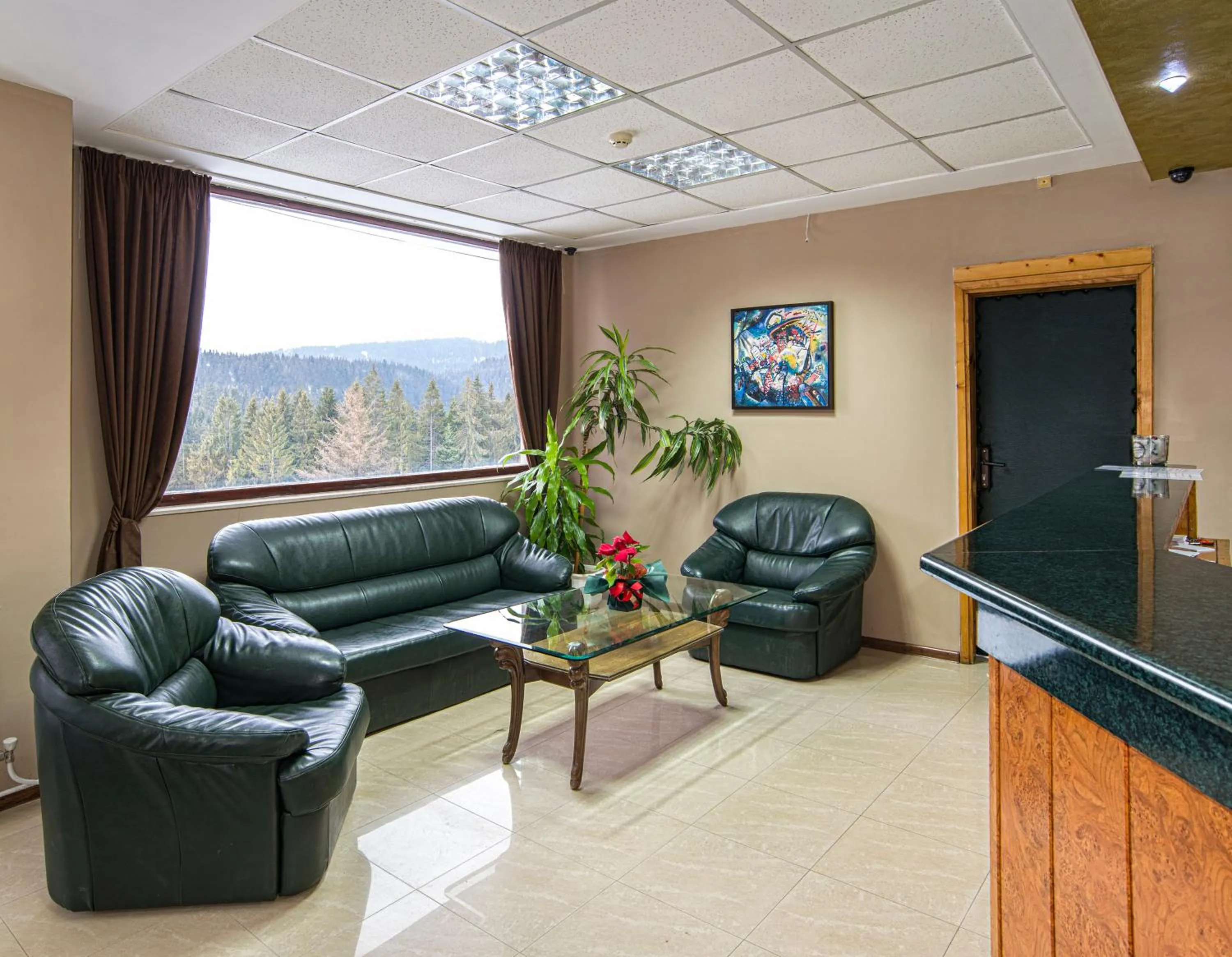 Lobby or reception in Kamena Pamporovo