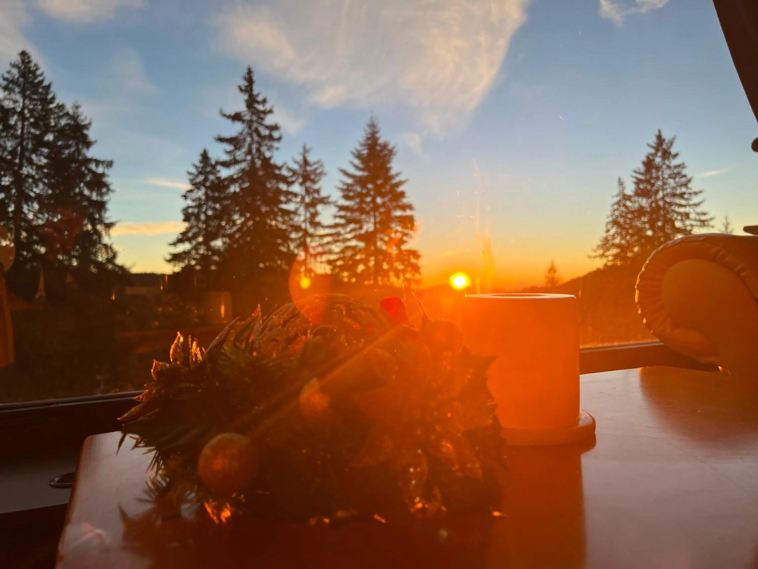 Sunrise in Kamena Pamporovo