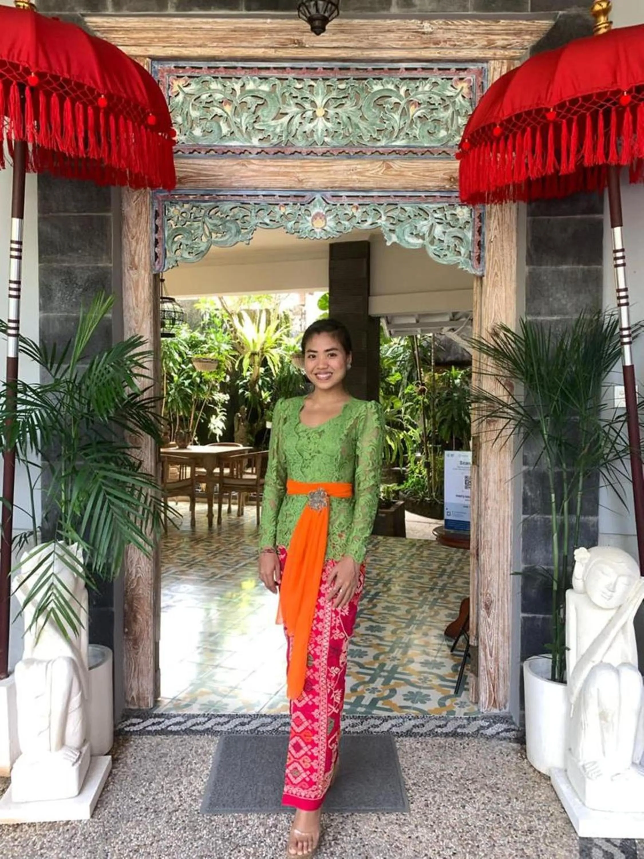 Lobby or reception in Su's Cottages Legian