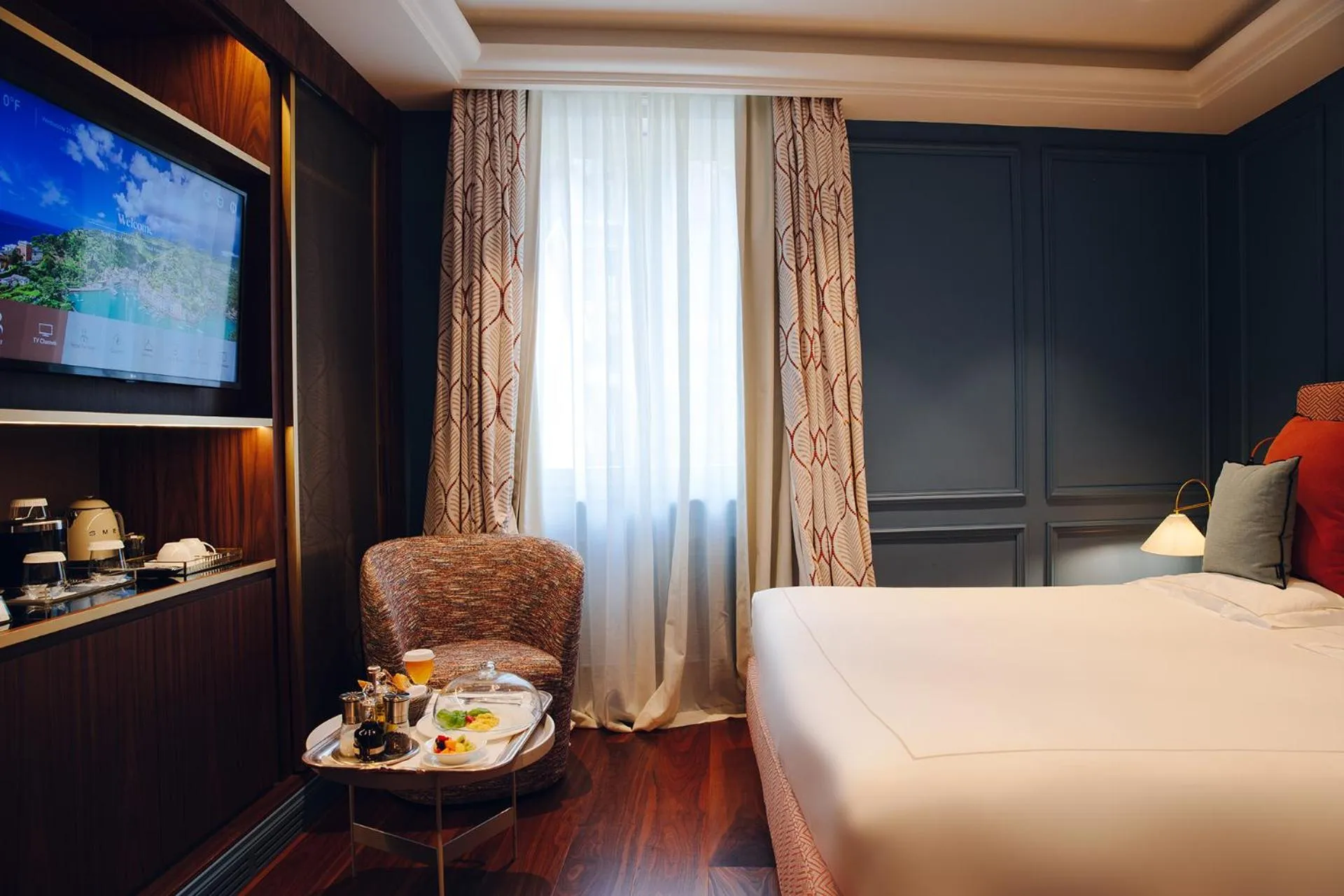 Bed in Eight Hotel Portofino