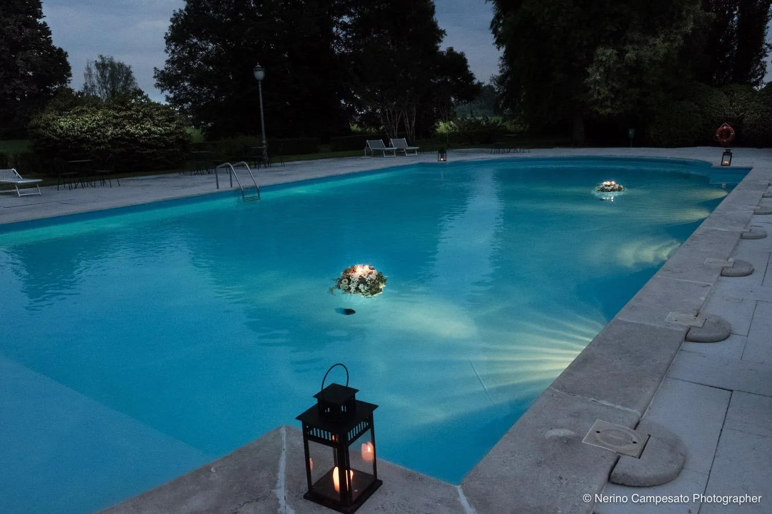 Pool view in Best Western Plus Hotel Villa Tacchi