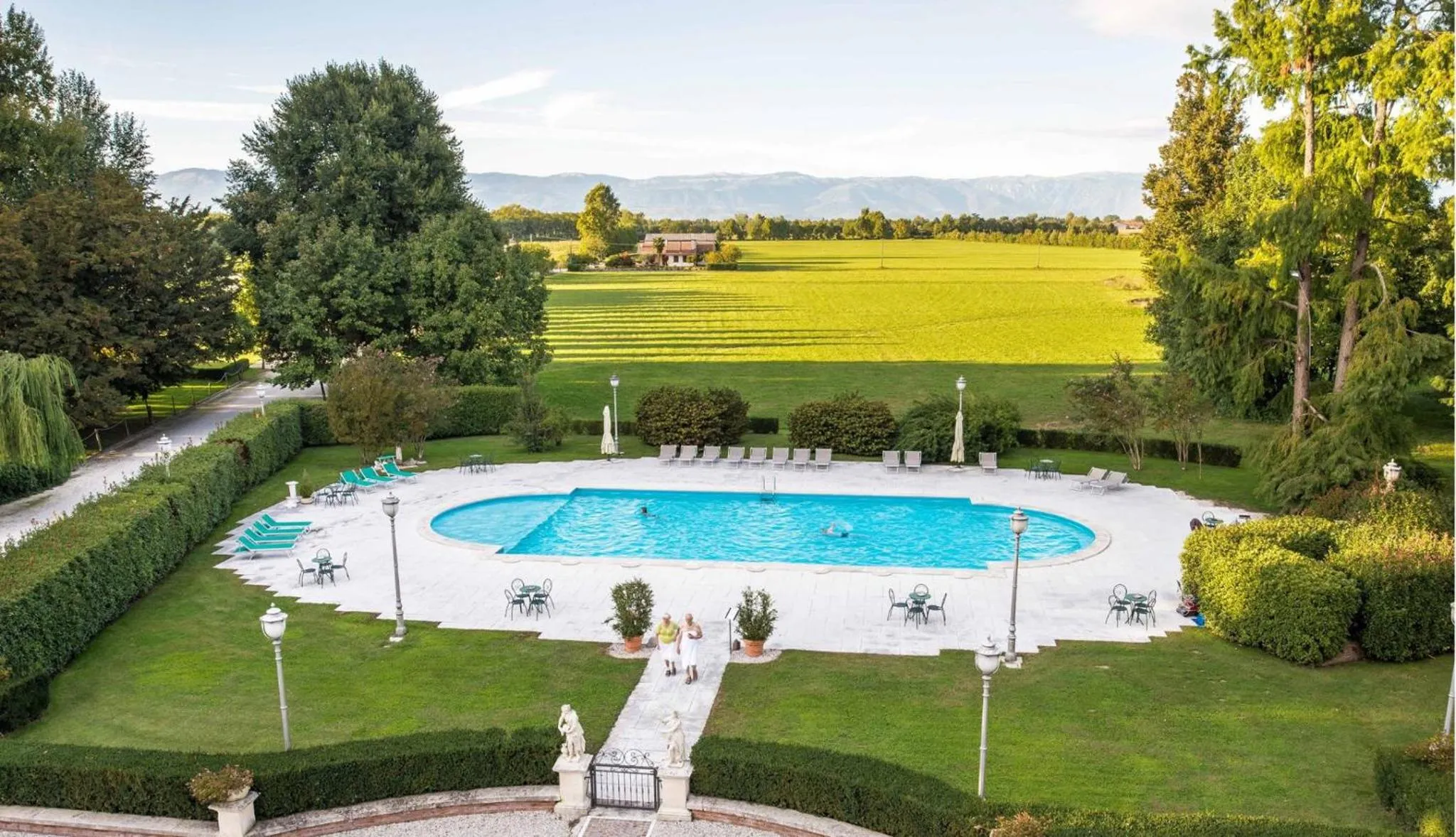 Pool view in Best Western Plus Hotel Villa Tacchi