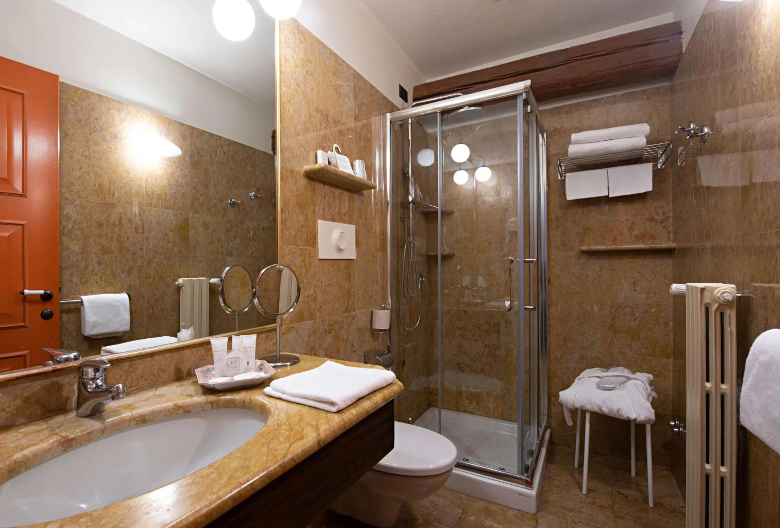 Bathroom in Best Western Plus Hotel Villa Tacchi