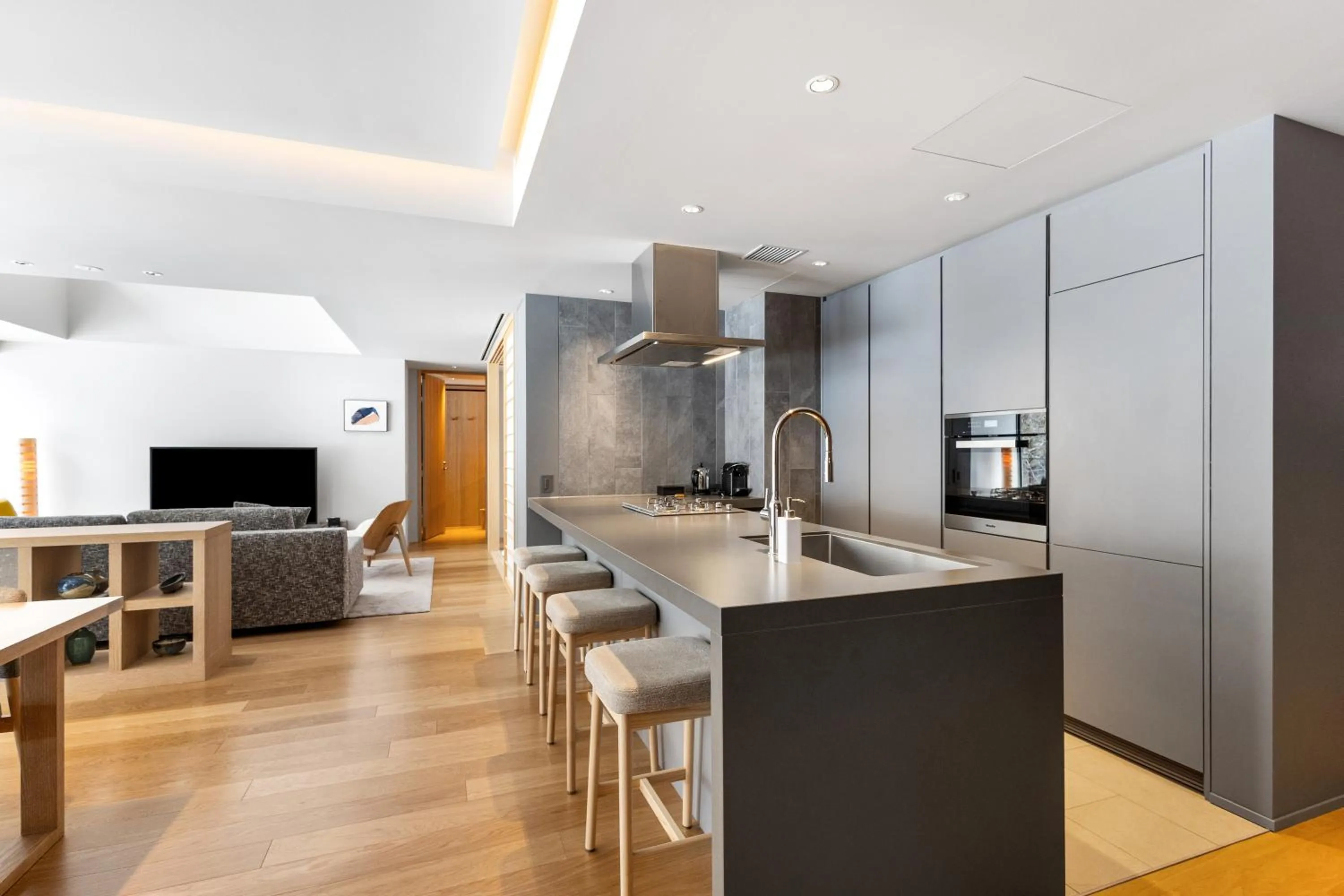kitchen in YAMAKEI Residences