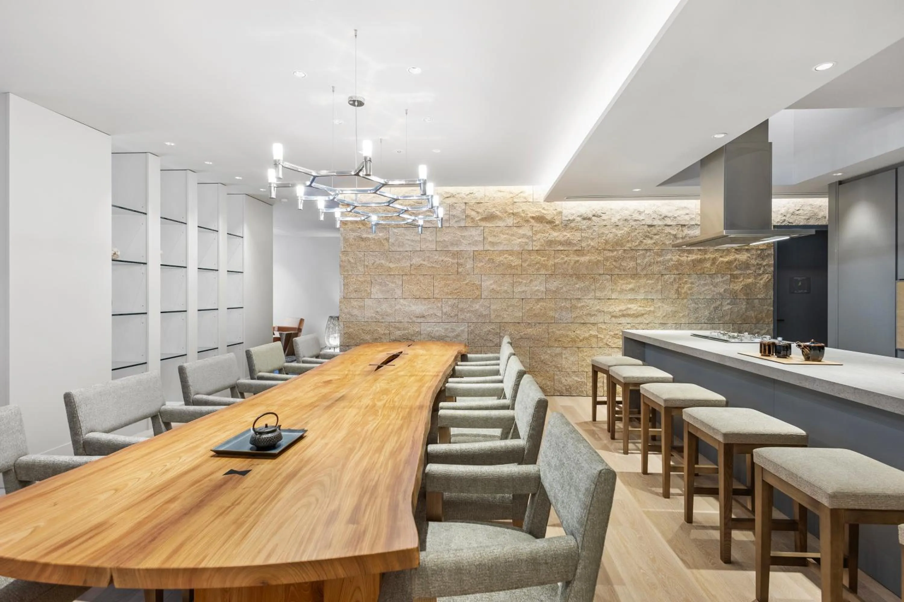 kitchen in YAMAKEI Residences