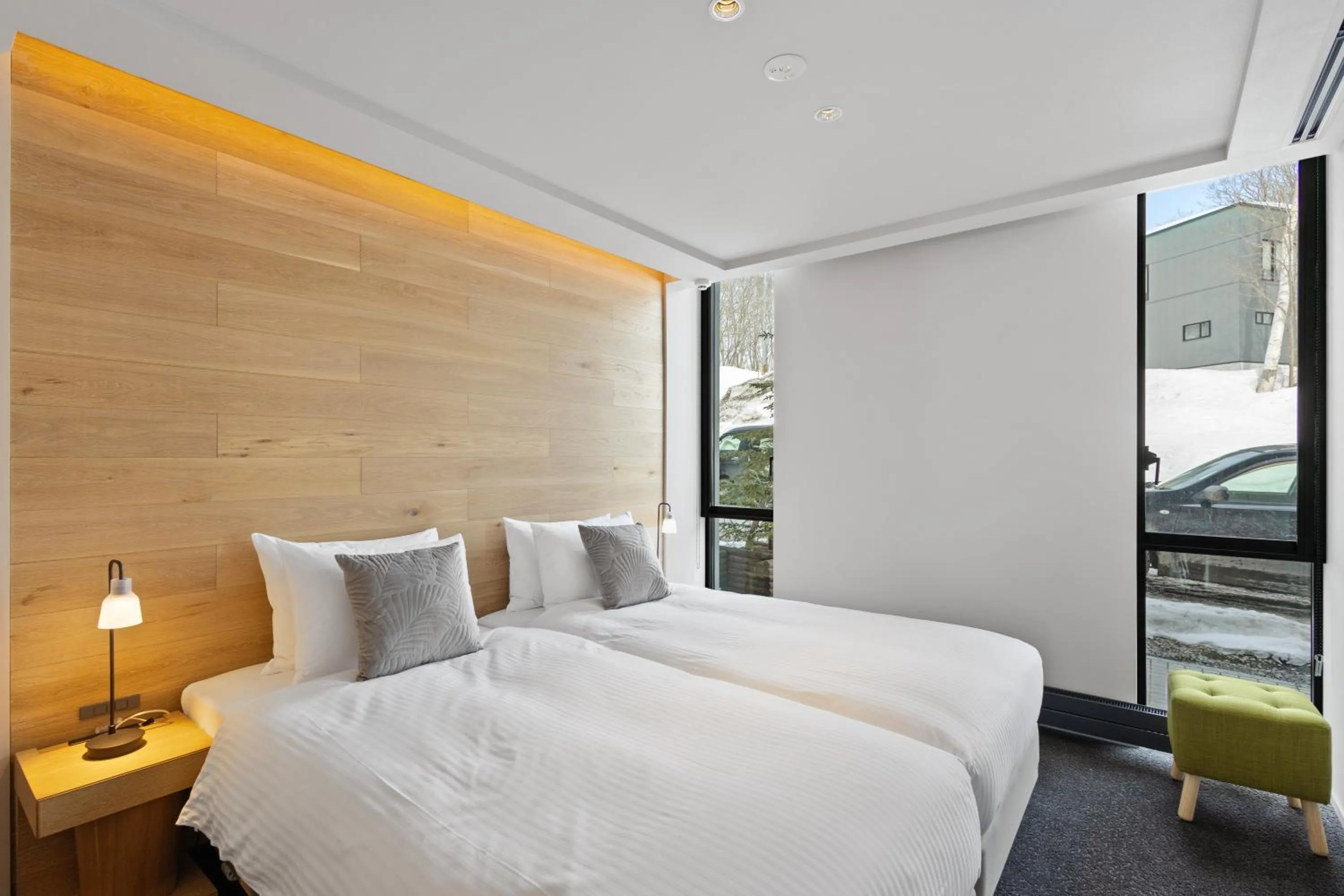 Bed in YAMAKEI Residences