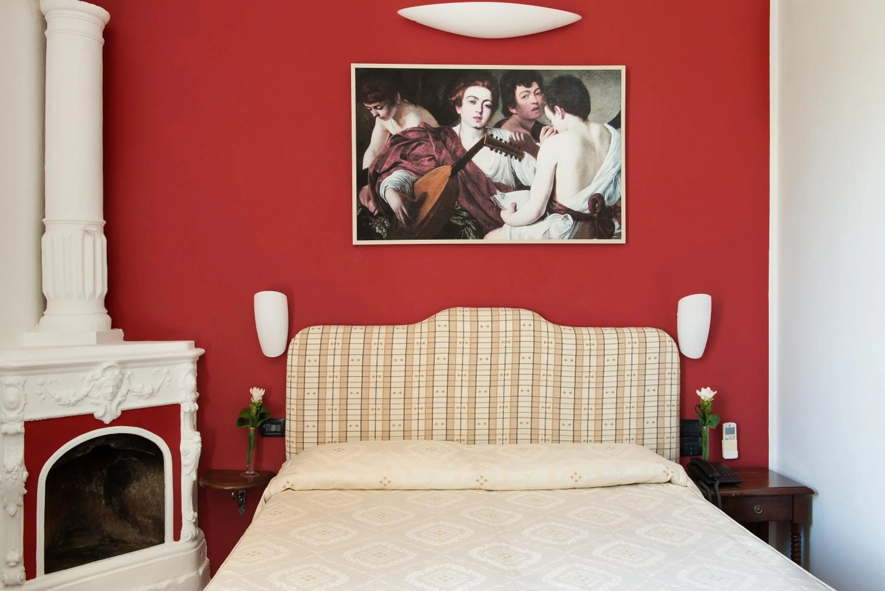 Photo of the whole room, Bed in Hotel Caravaggio