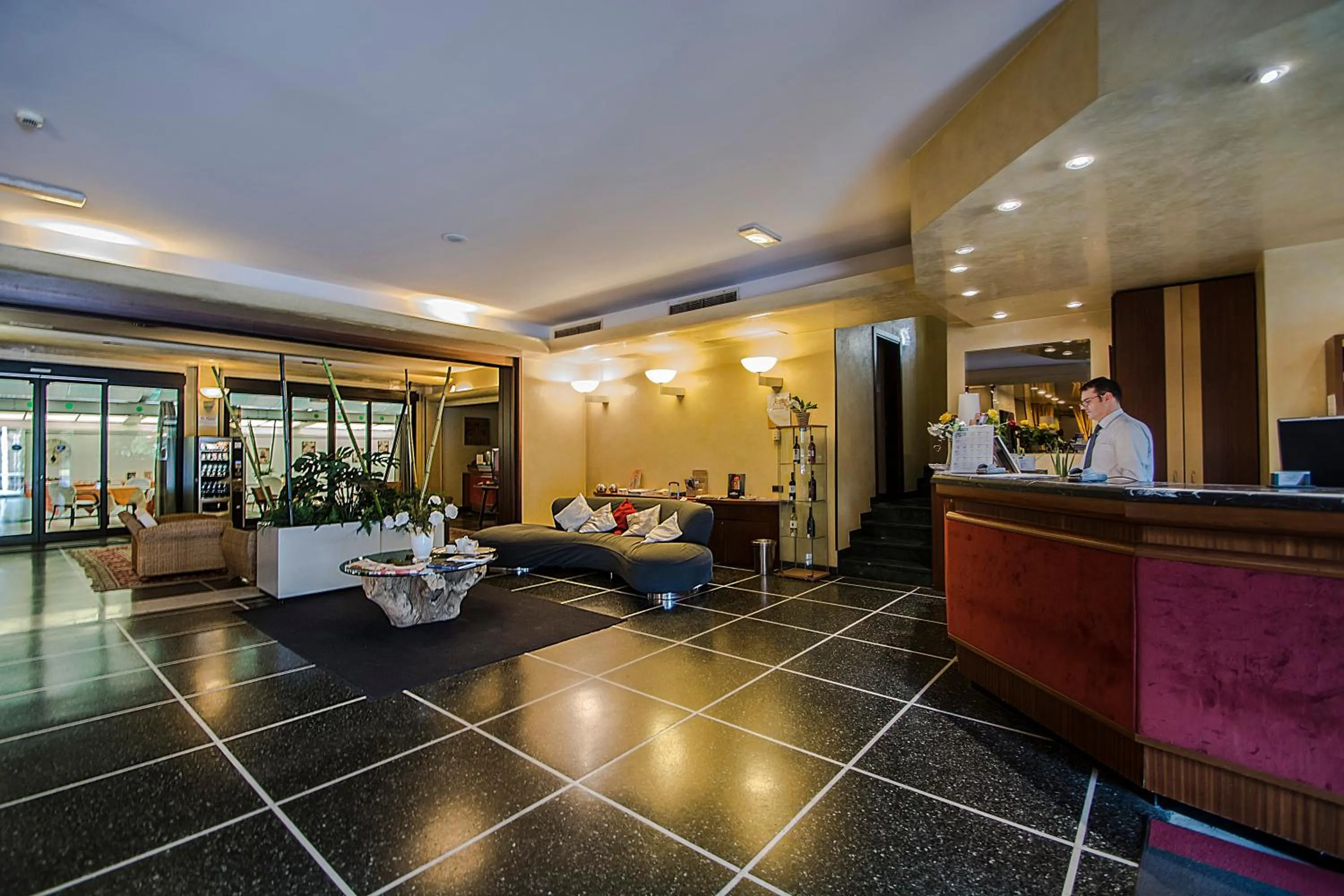 Lobby or reception in Art Hotel Milano