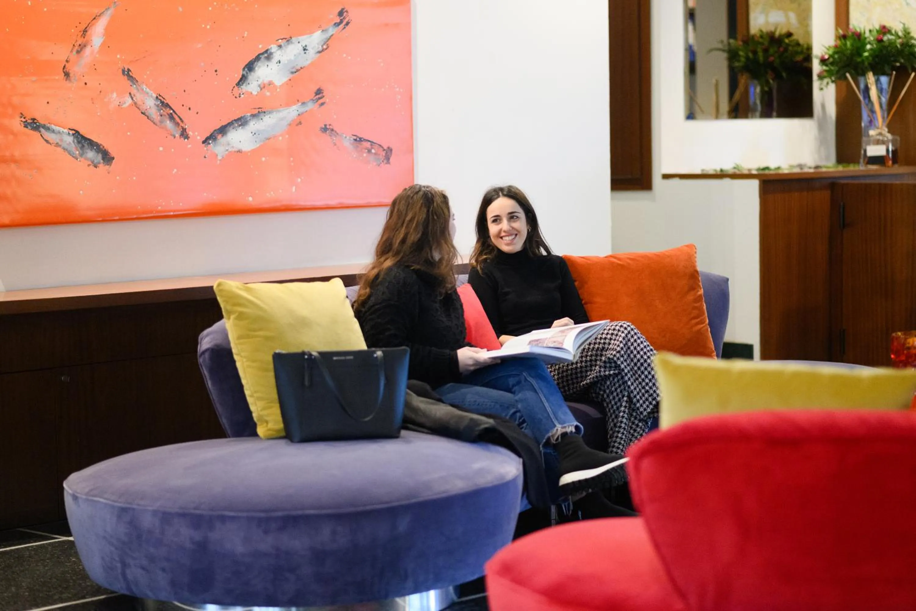 People in Art Hotel Milano