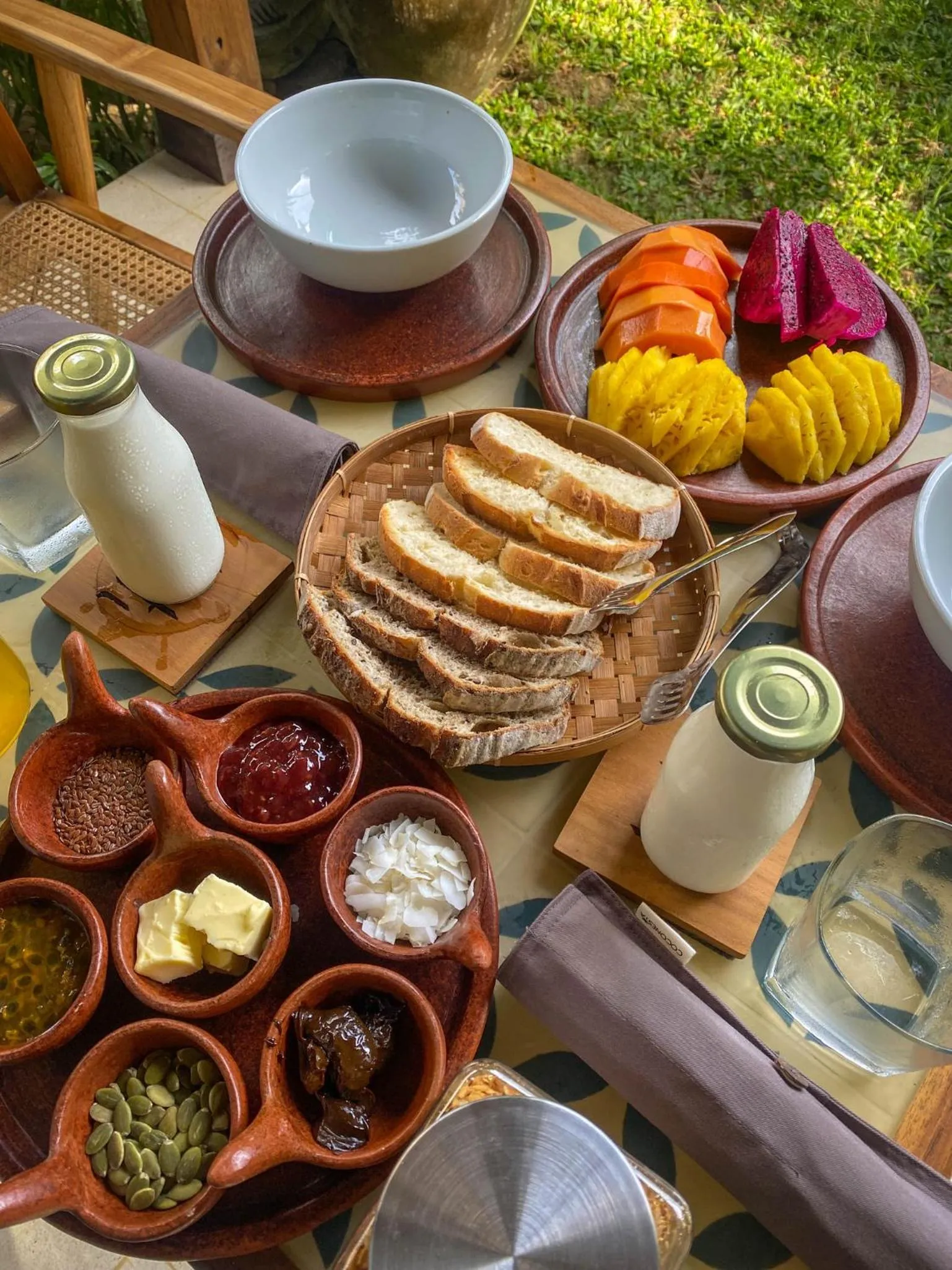 Food and drinks in Jati Kuta Lombok