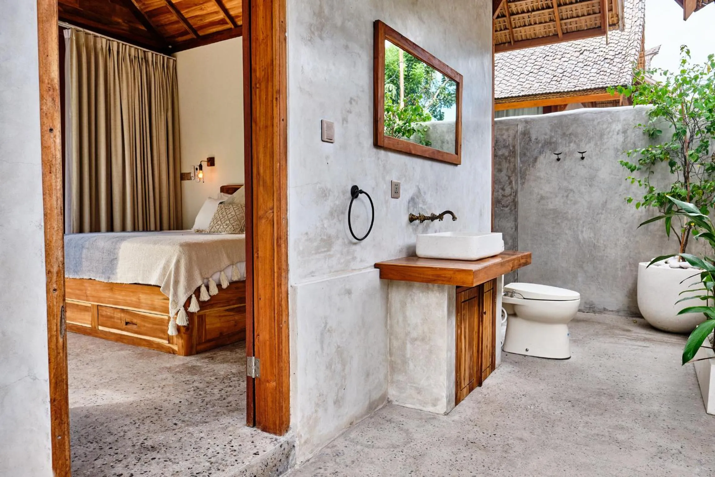 Bathroom in Jati Kuta Lombok