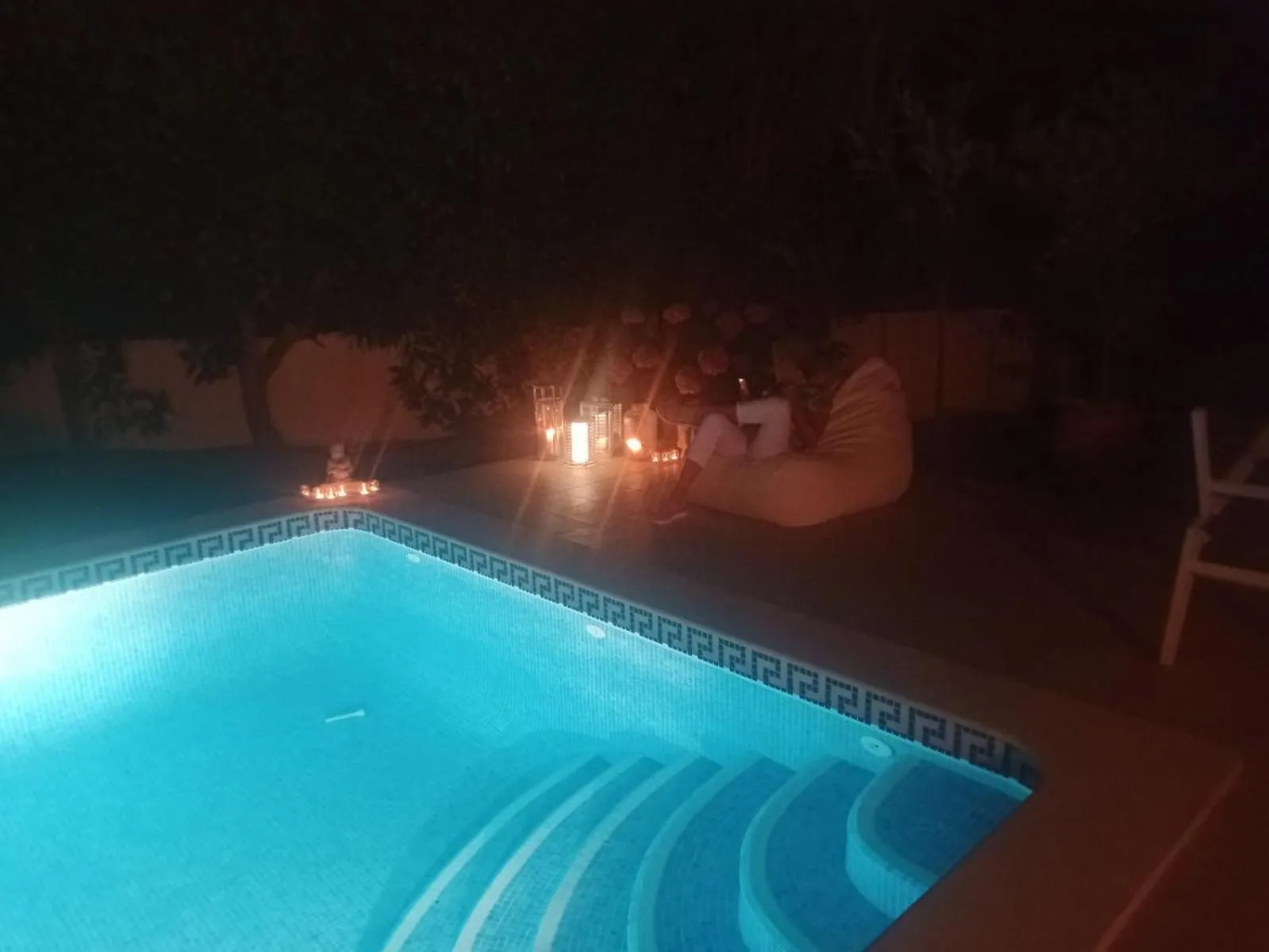 Swimming pool in Casa Eleonora b&b