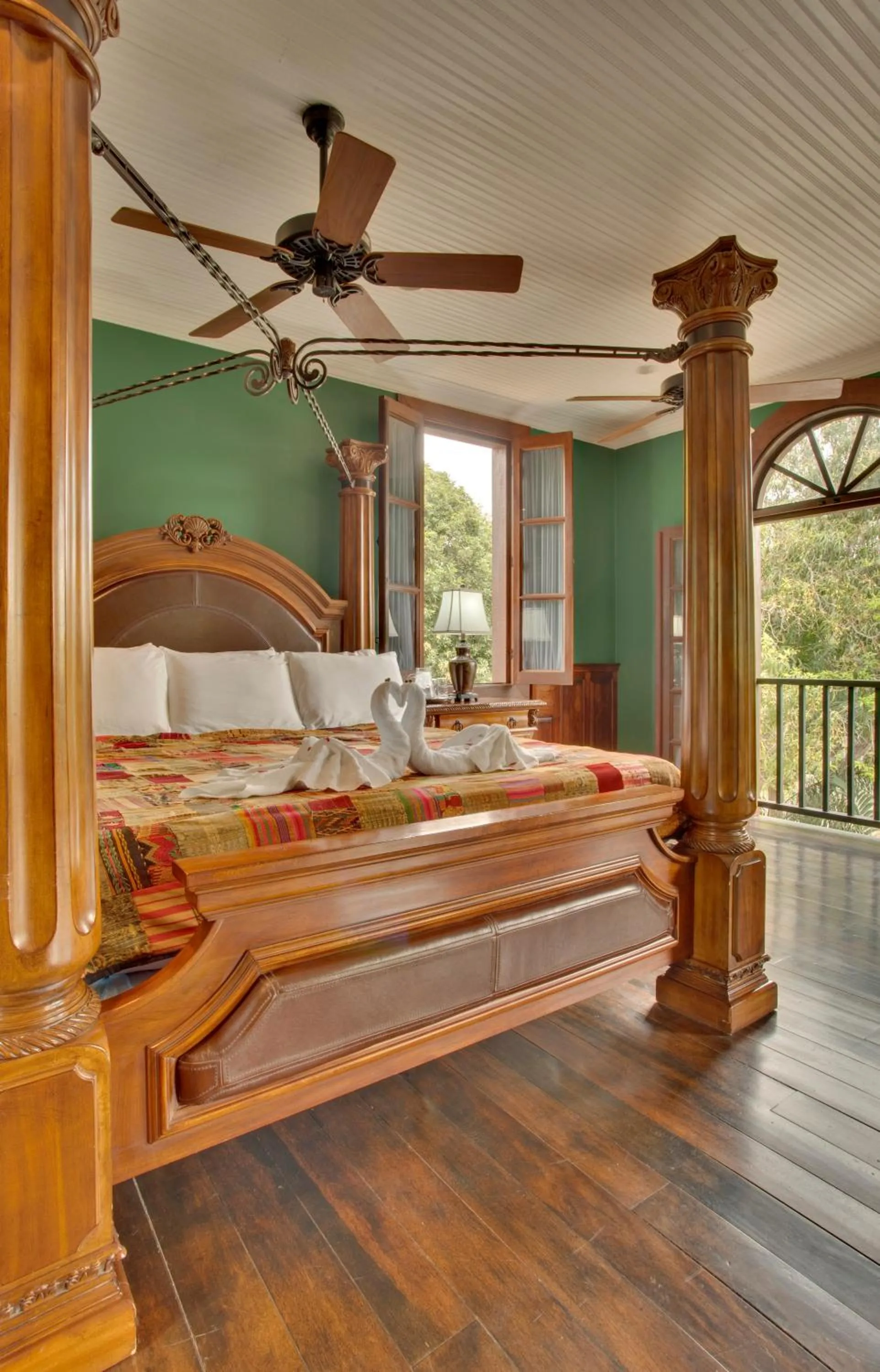 Bed in Mahogany Hall Luxury Boutique Resort